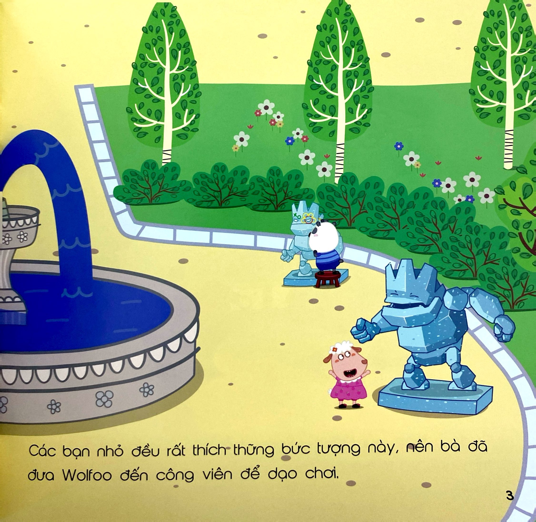 Wolfoo Rèn Thói Quen Tốt - Bảo Vệ Của Công - Ảnh 5