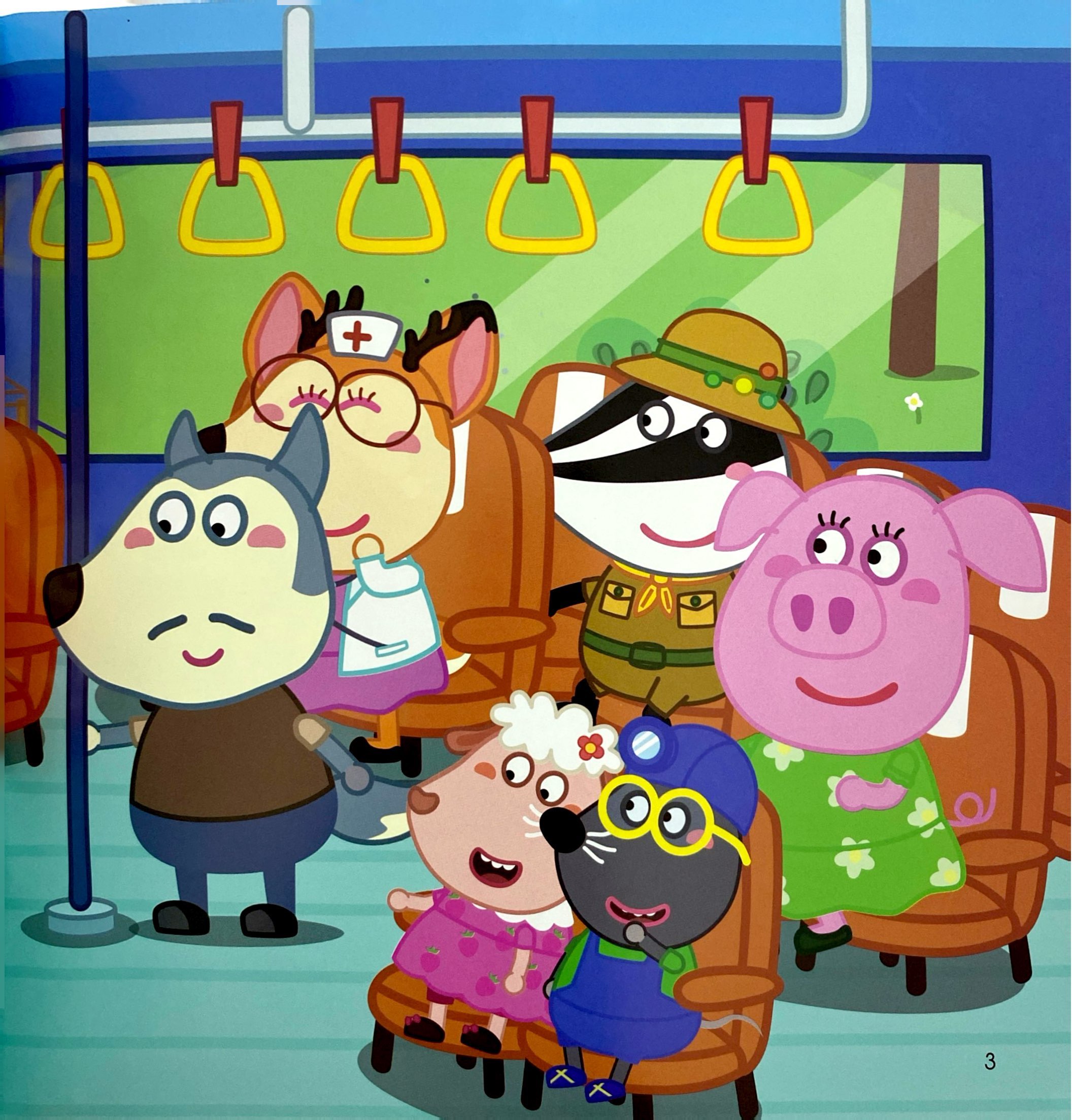 Wolfoo Rèn Thói Quen Tốt - Khi Đi Xe Buýt - Ảnh 5