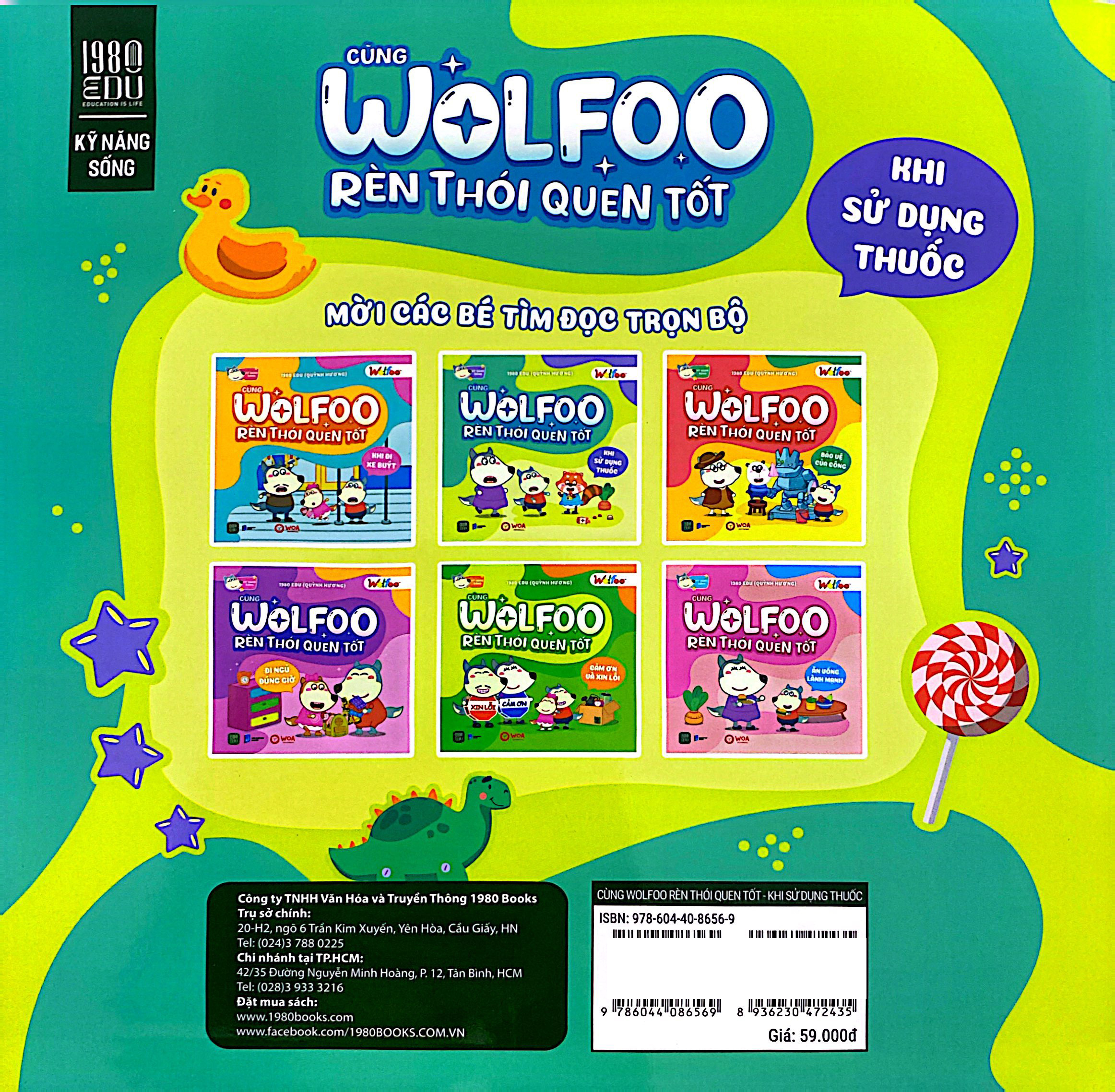 Wolfoo Rèn Thói Quen Tốt - Khi Sử Dụng Thuốc - Ảnh 6