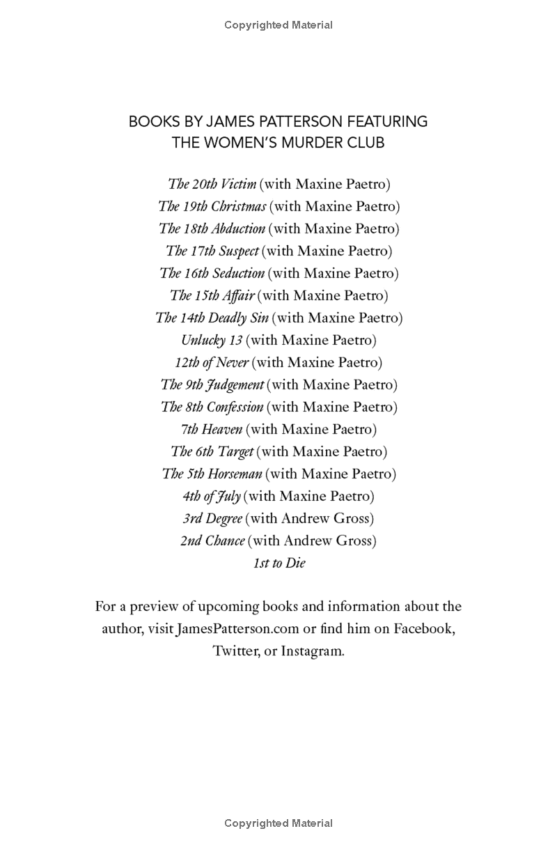 womenℹs murder club 21: 21st birthday - Ảnh 3