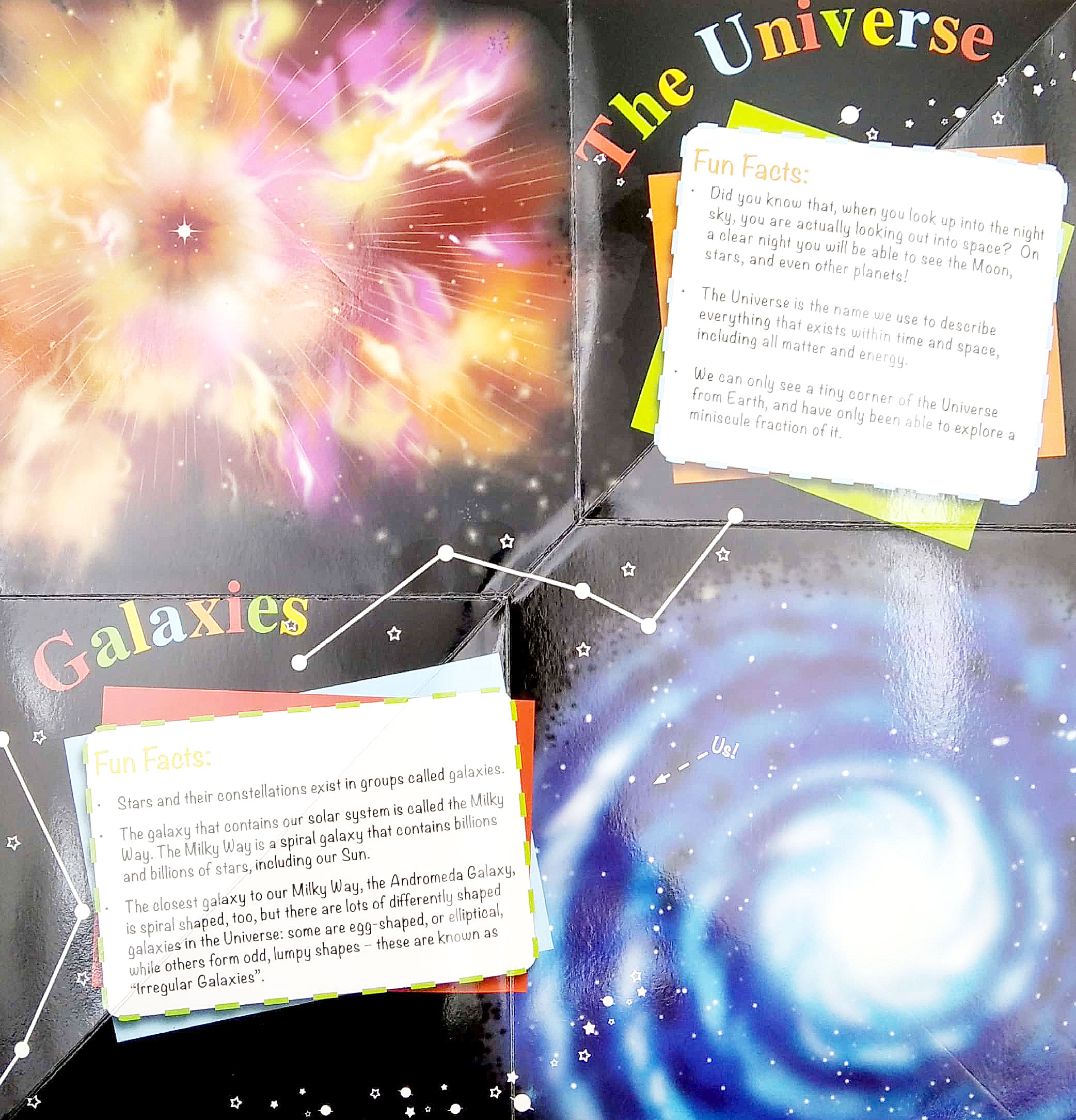 wonder of learning - my fold-out book of space - Ảnh 3