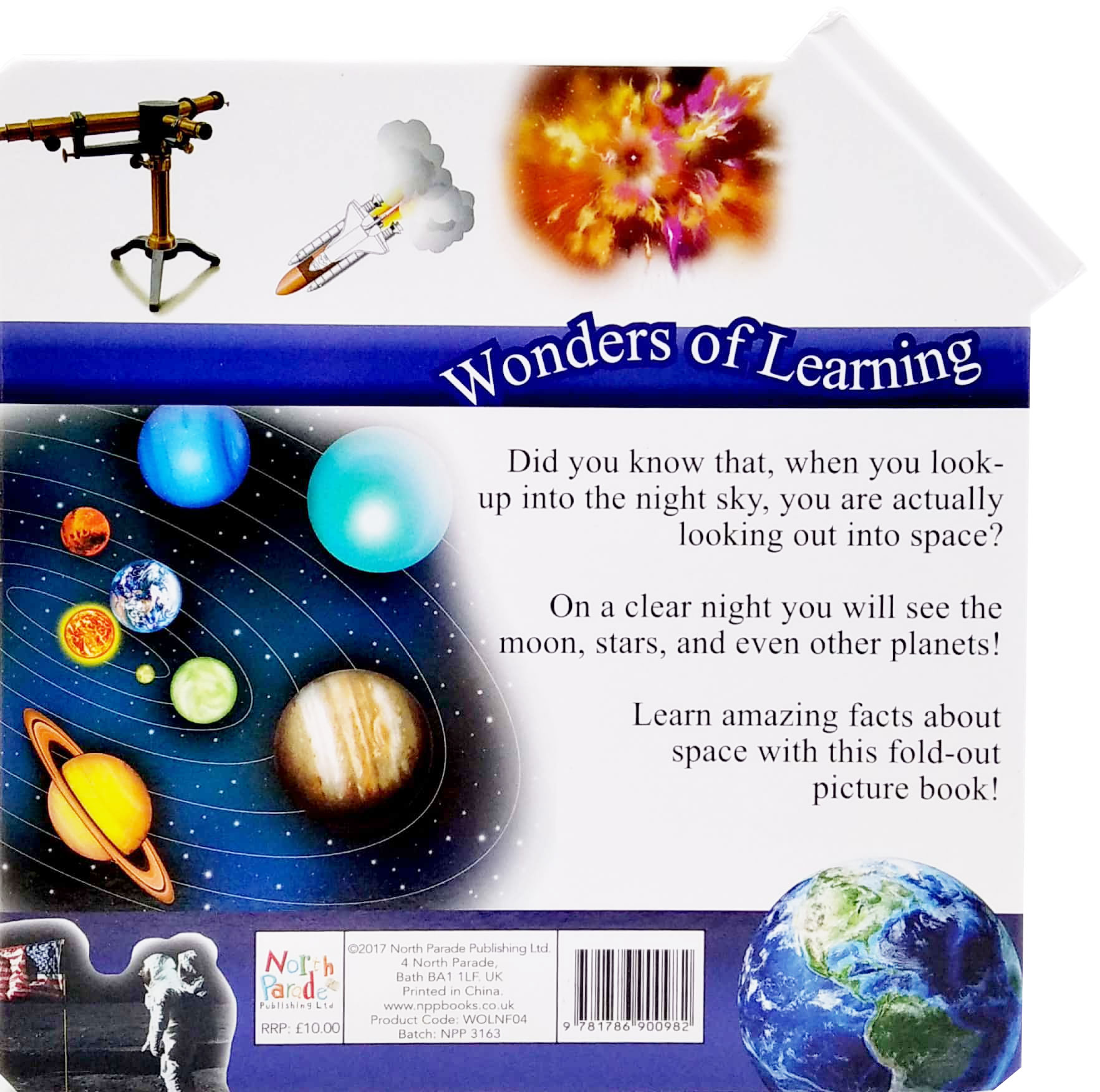 wonder of learning - my fold-out book of space - Ảnh 6