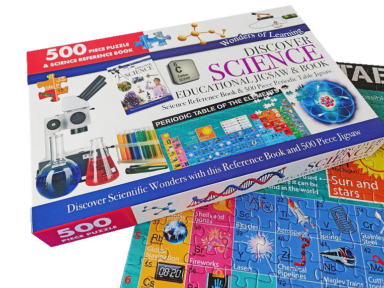 wonders of learning: discover science educational jigsaw & book - Ảnh 5