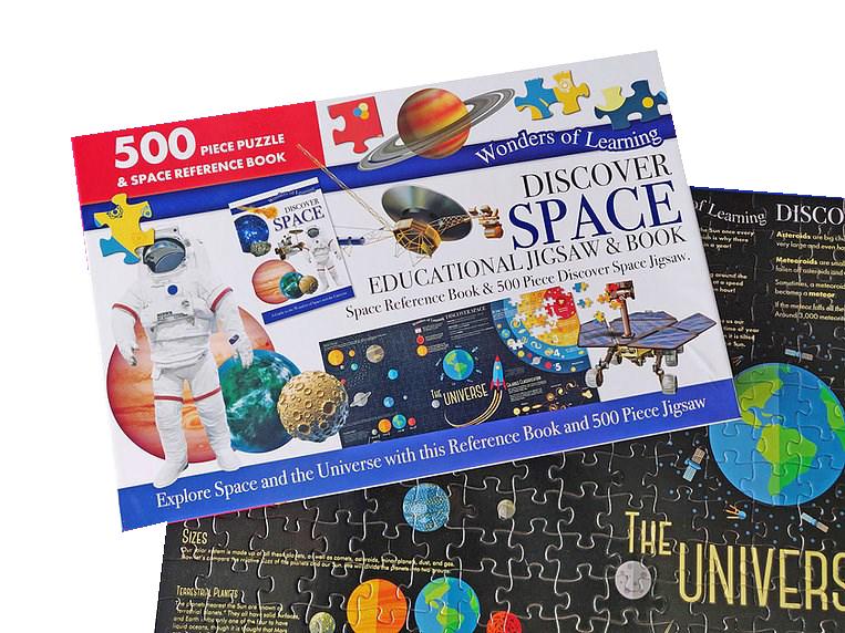 wonders of learning: discover space educational jigsaw & book - Ảnh 5