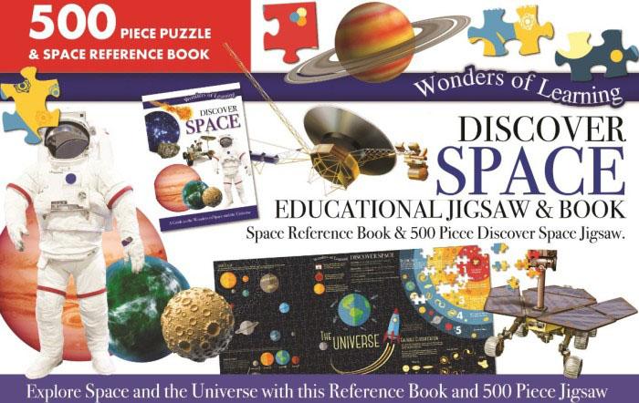 wonders of learning: discover space educational jigsaw & book - Ảnh 7