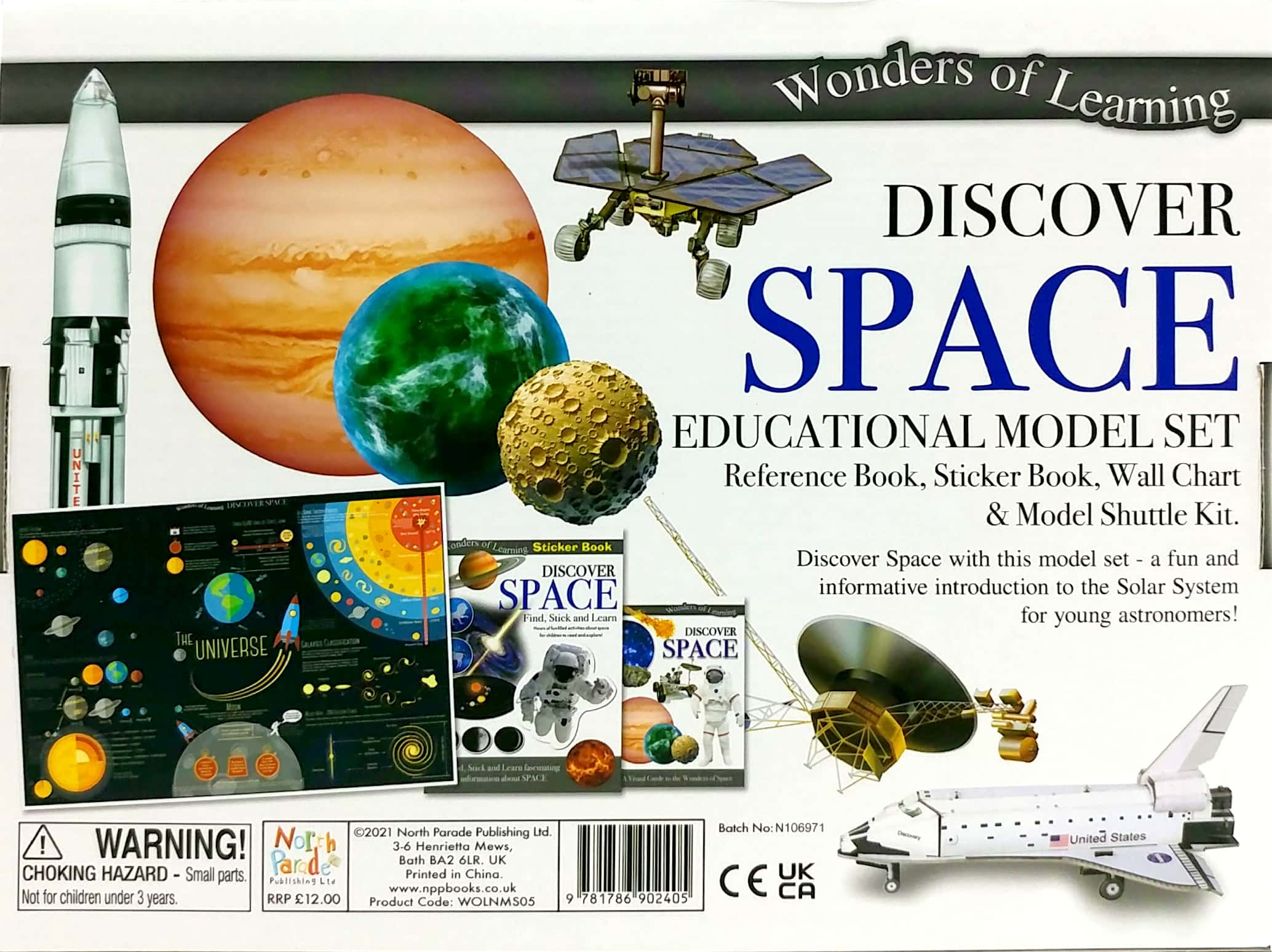 wonders of learning: discover space educational model set - Ảnh 8