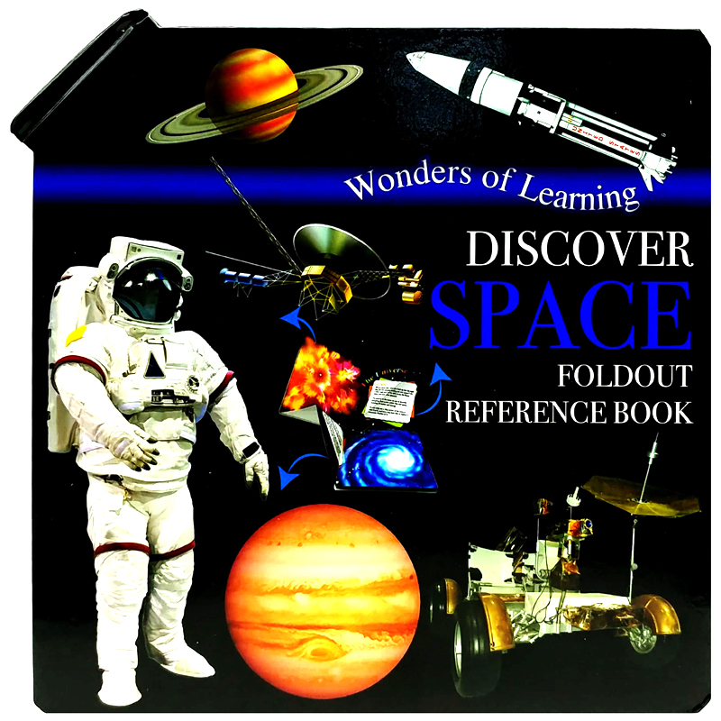 wonders of learning - discover space foldout reference book - Ảnh 2