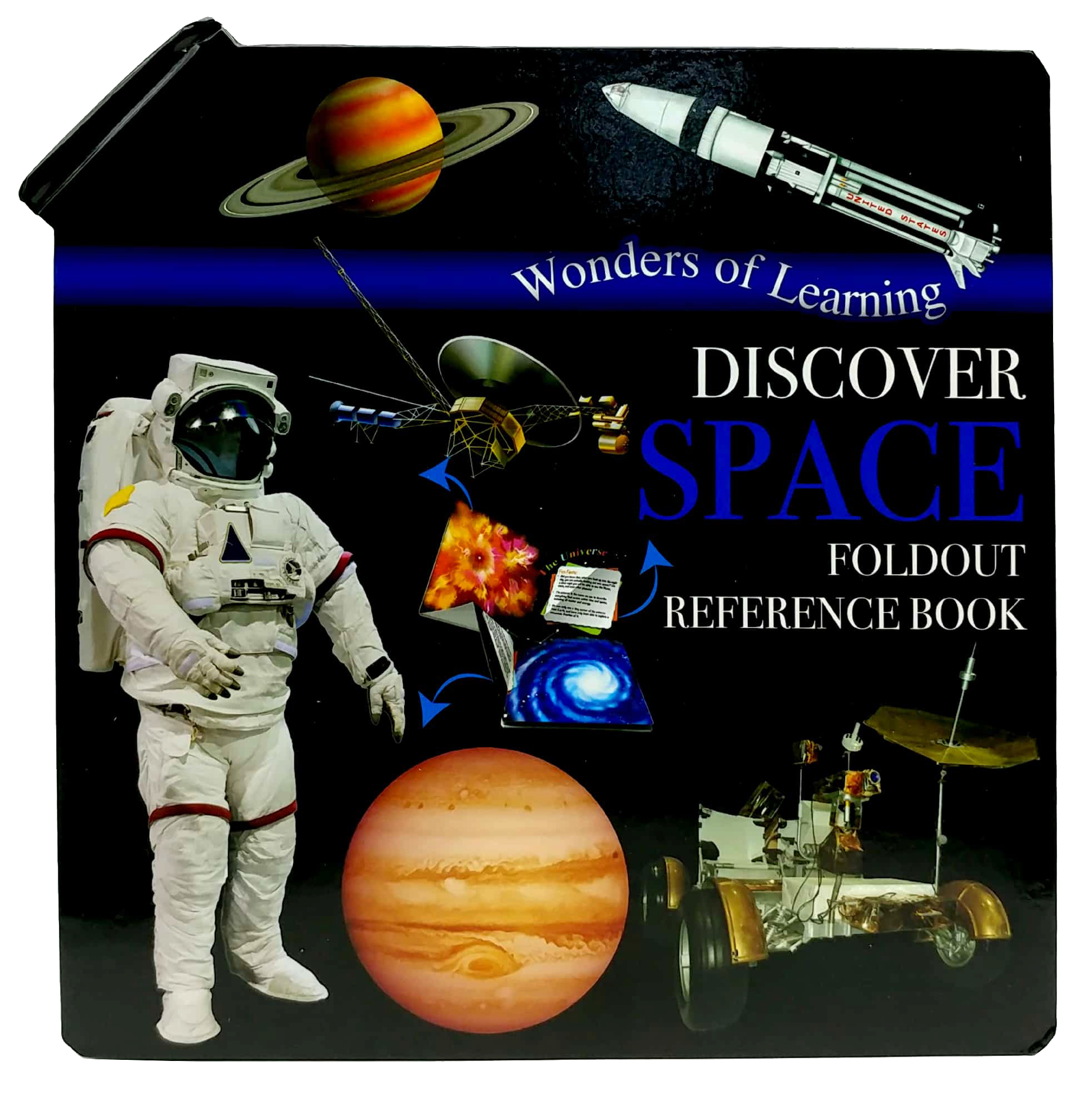 wonders of learning - discover space foldout reference book - Ảnh 3