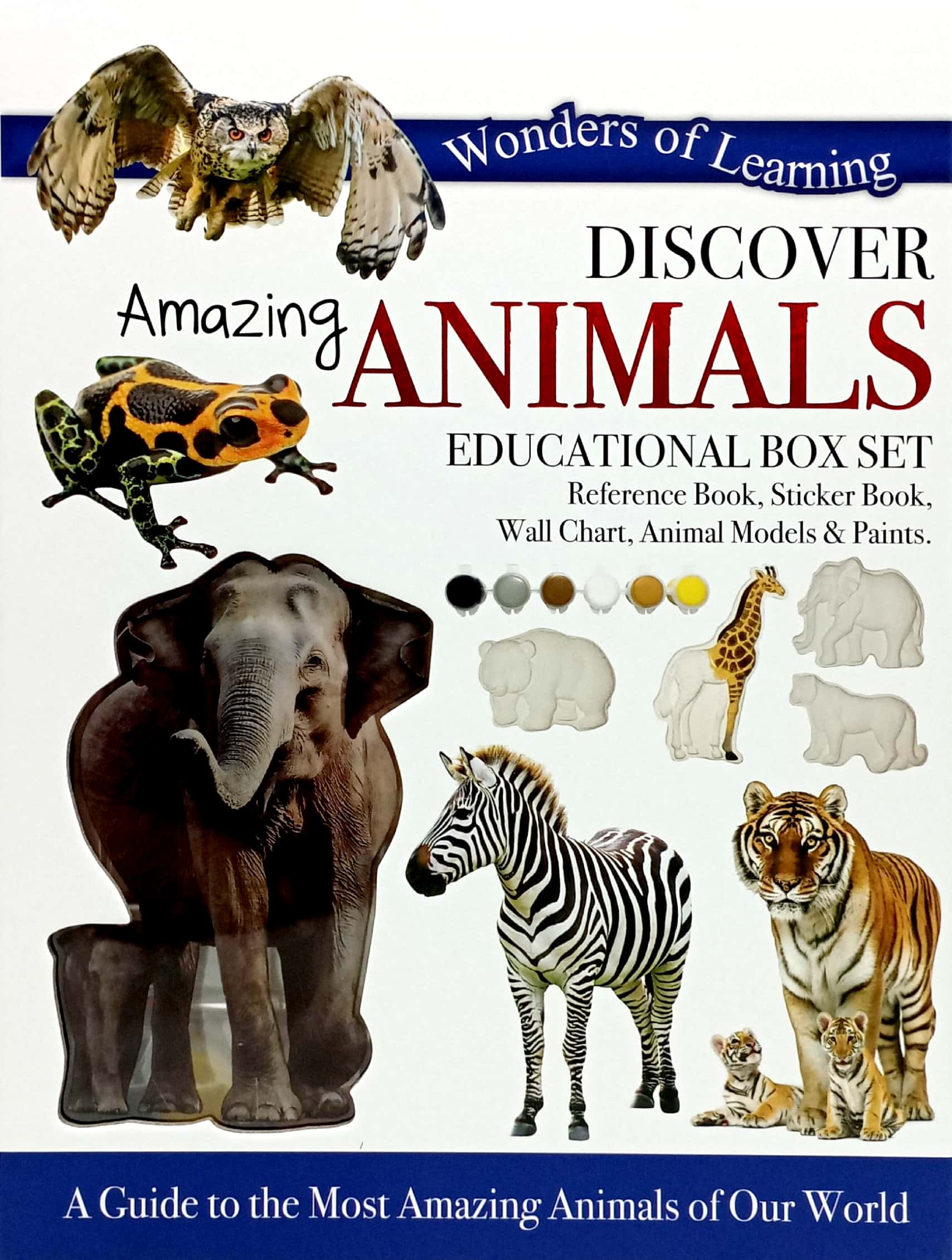 wonders of learning - educational box set - amazing animals - Ảnh 10