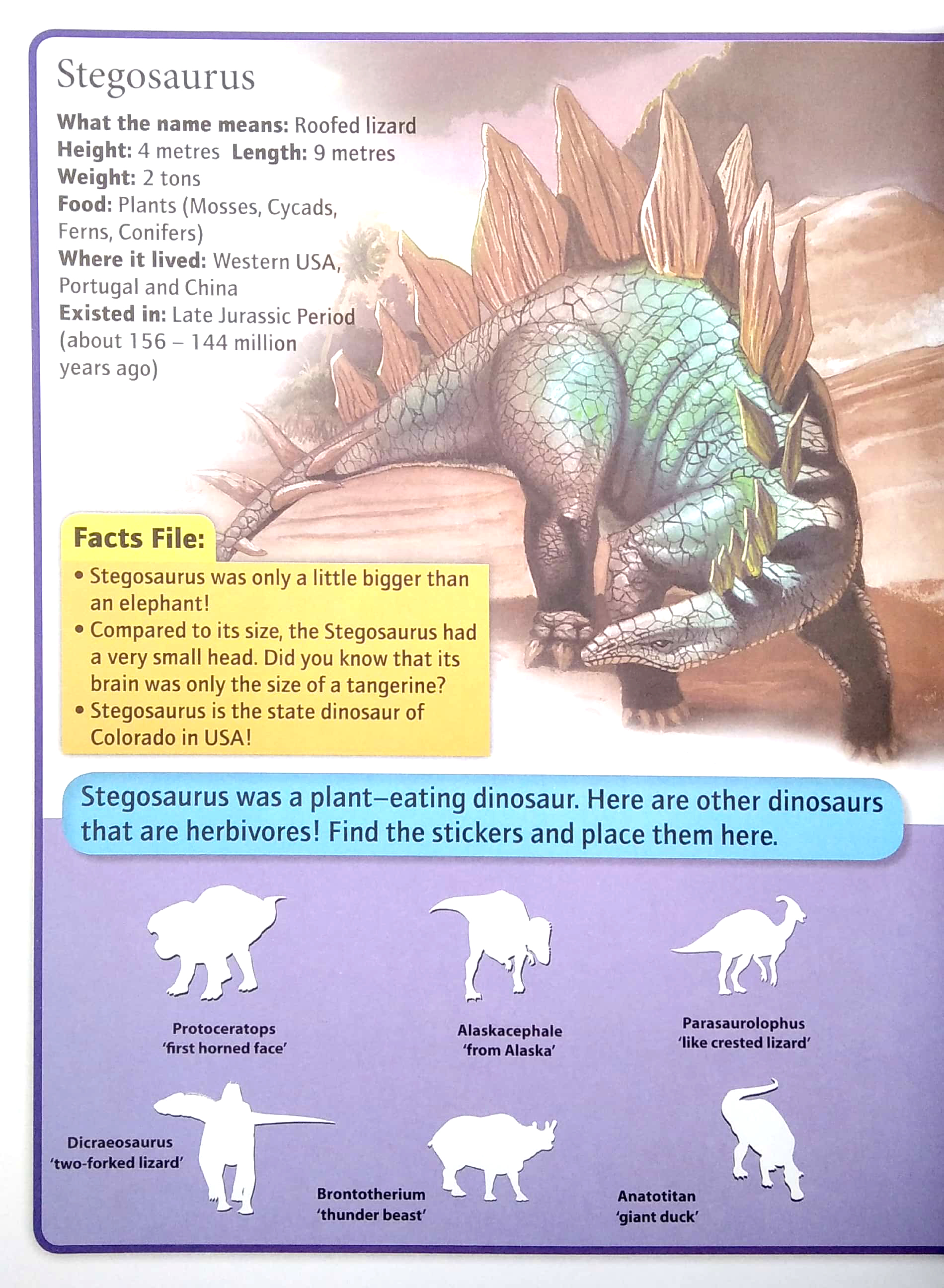 wonders of learning - sticker book - discover dinosaurs - Ảnh 4