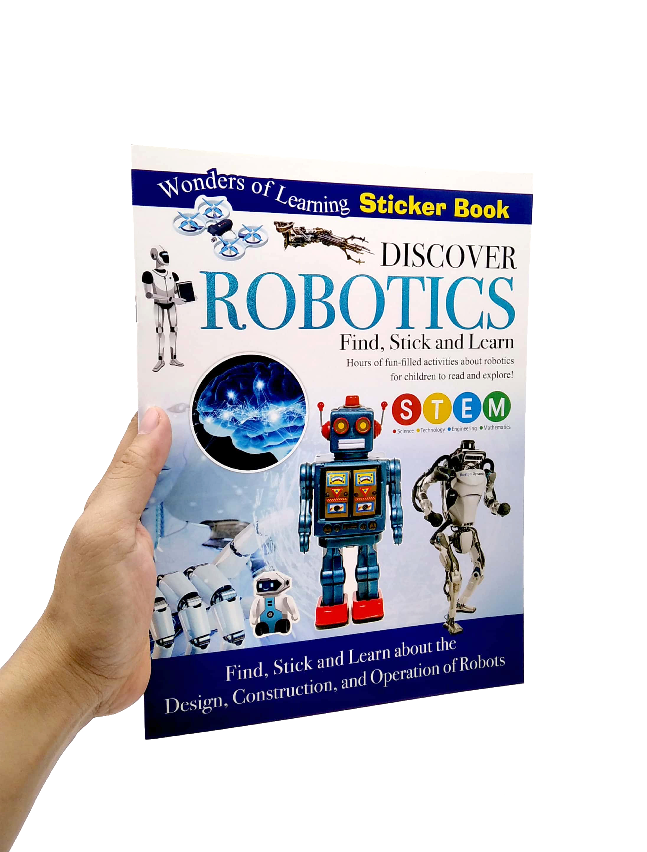 wonders of learning - sticker book - discover robotics - Ảnh 7