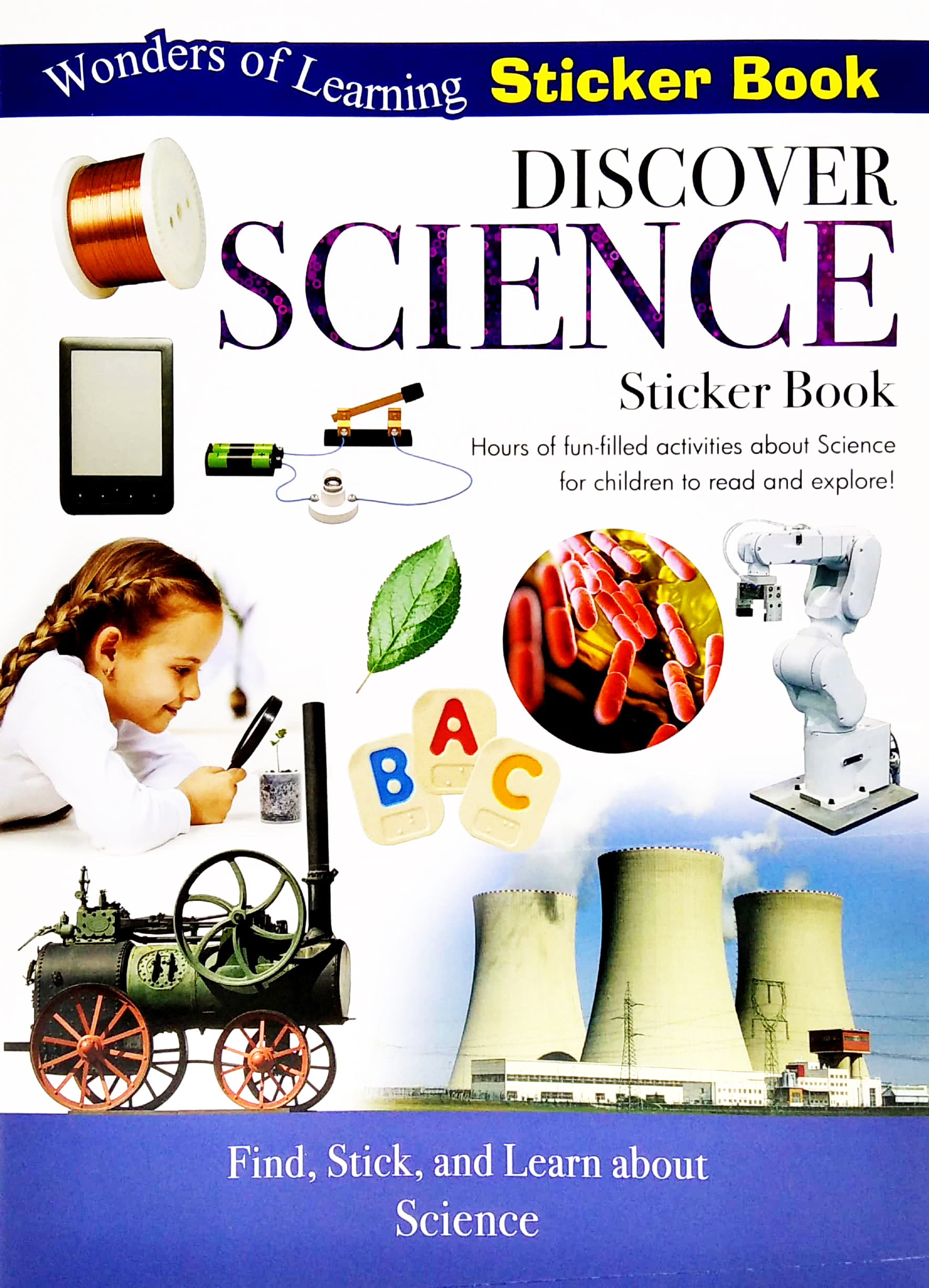 wonders of learning - sticker book - discover science - Ảnh 2