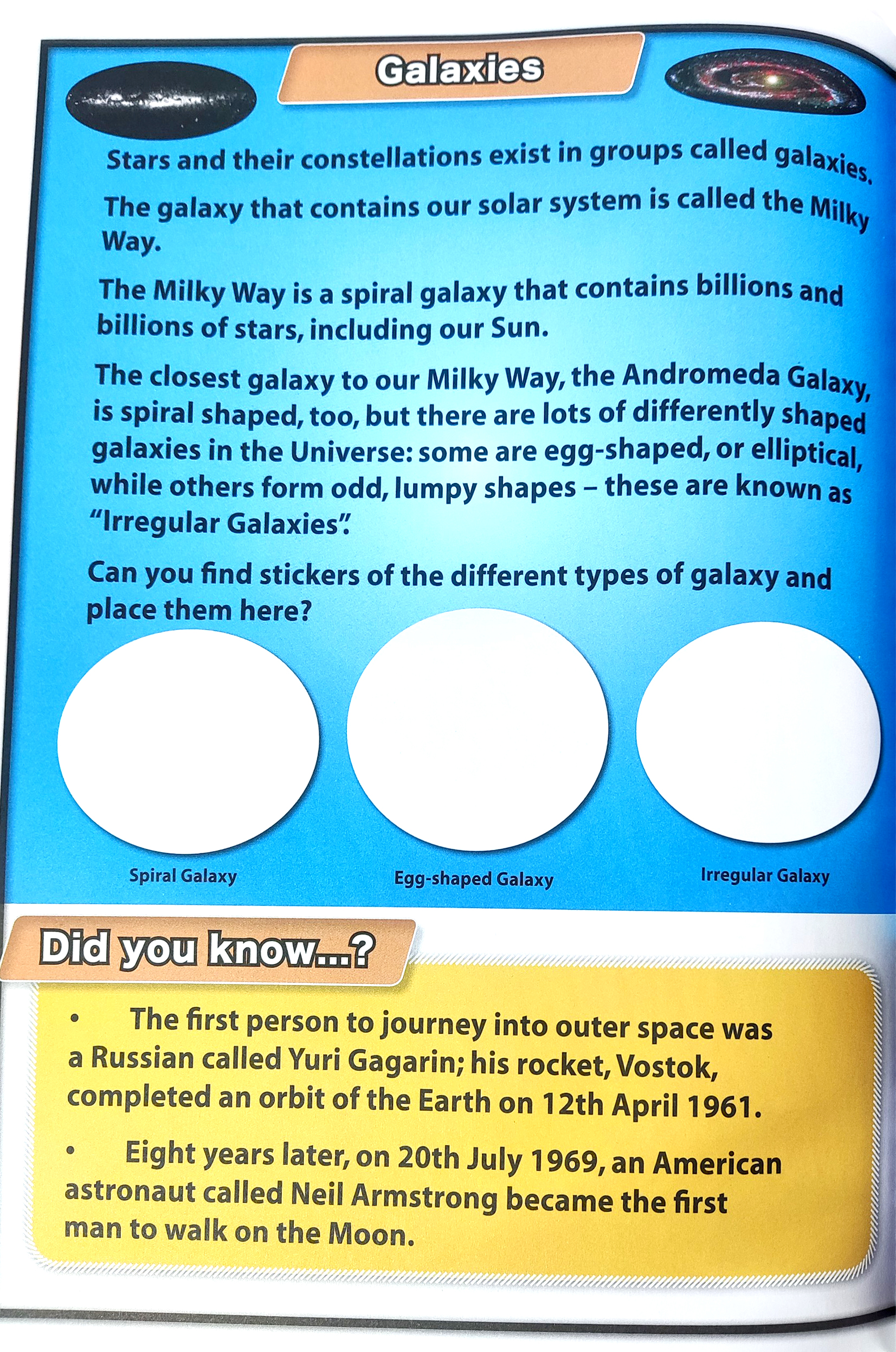 wonders of learning - sticker book - discover space - Ảnh 4