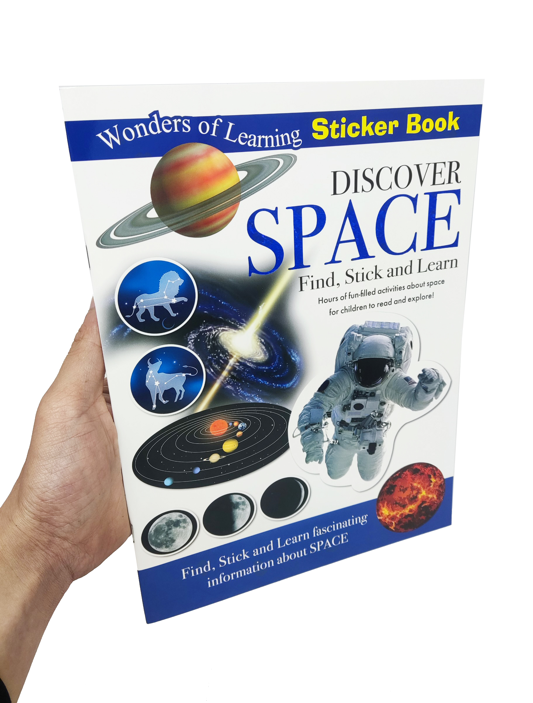 wonders of learning - sticker book - discover space - Ảnh 9