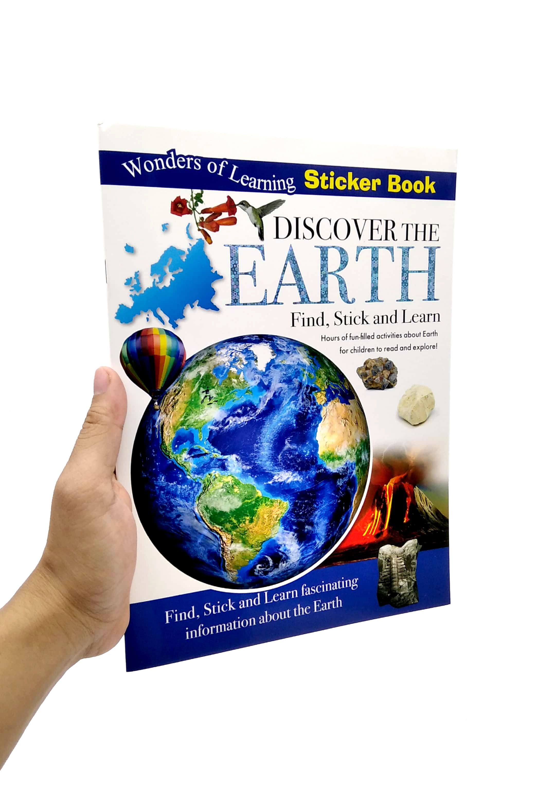 wonders of learning - sticker book - discover the earth - Ảnh 7