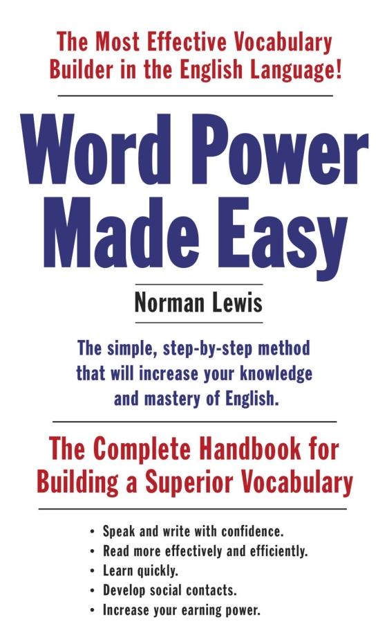 word power made easy: the complete handbook for building a superior vocabulary - Ảnh 2