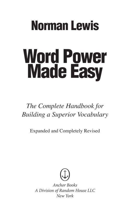 word power made easy: the complete handbook for building a superior vocabulary - Ảnh 5
