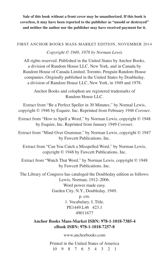 word power made easy: the complete handbook for building a superior vocabulary - Ảnh 6