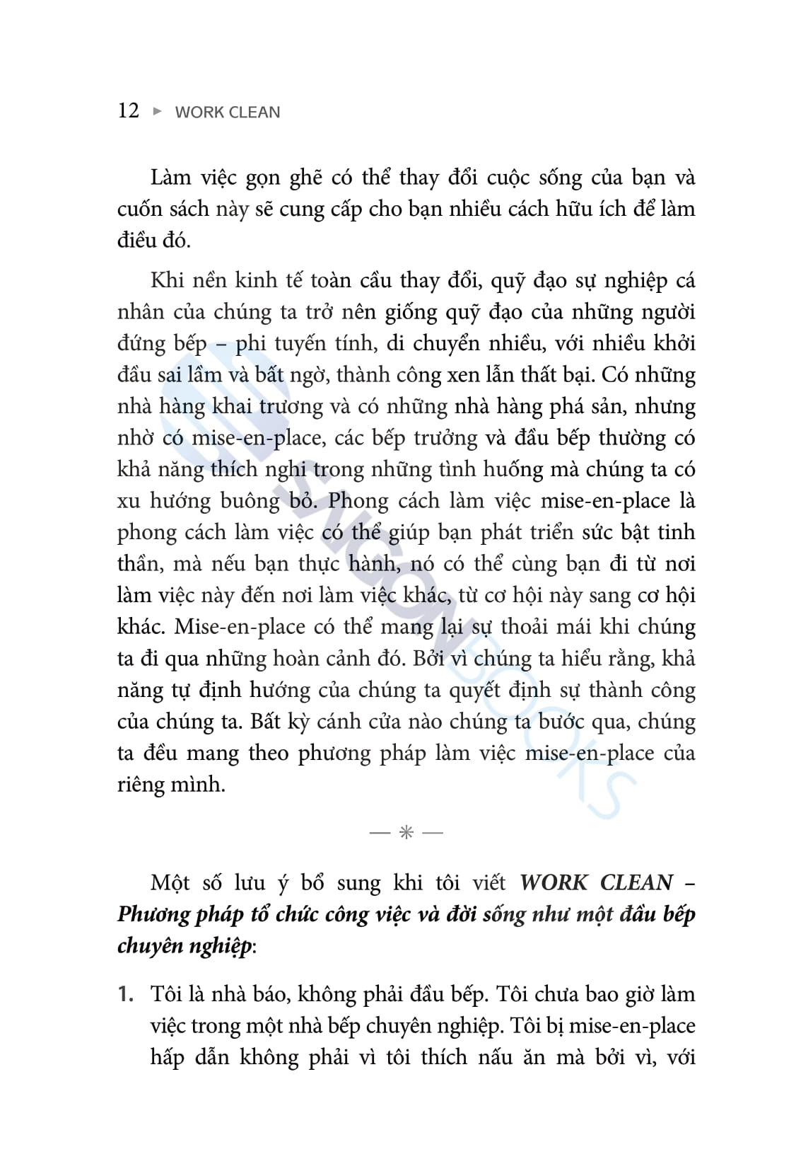 work clean - phương pháp tổ chức công việc và đời sống như một đầu bếp chuyên nghiệp - Ảnh 8