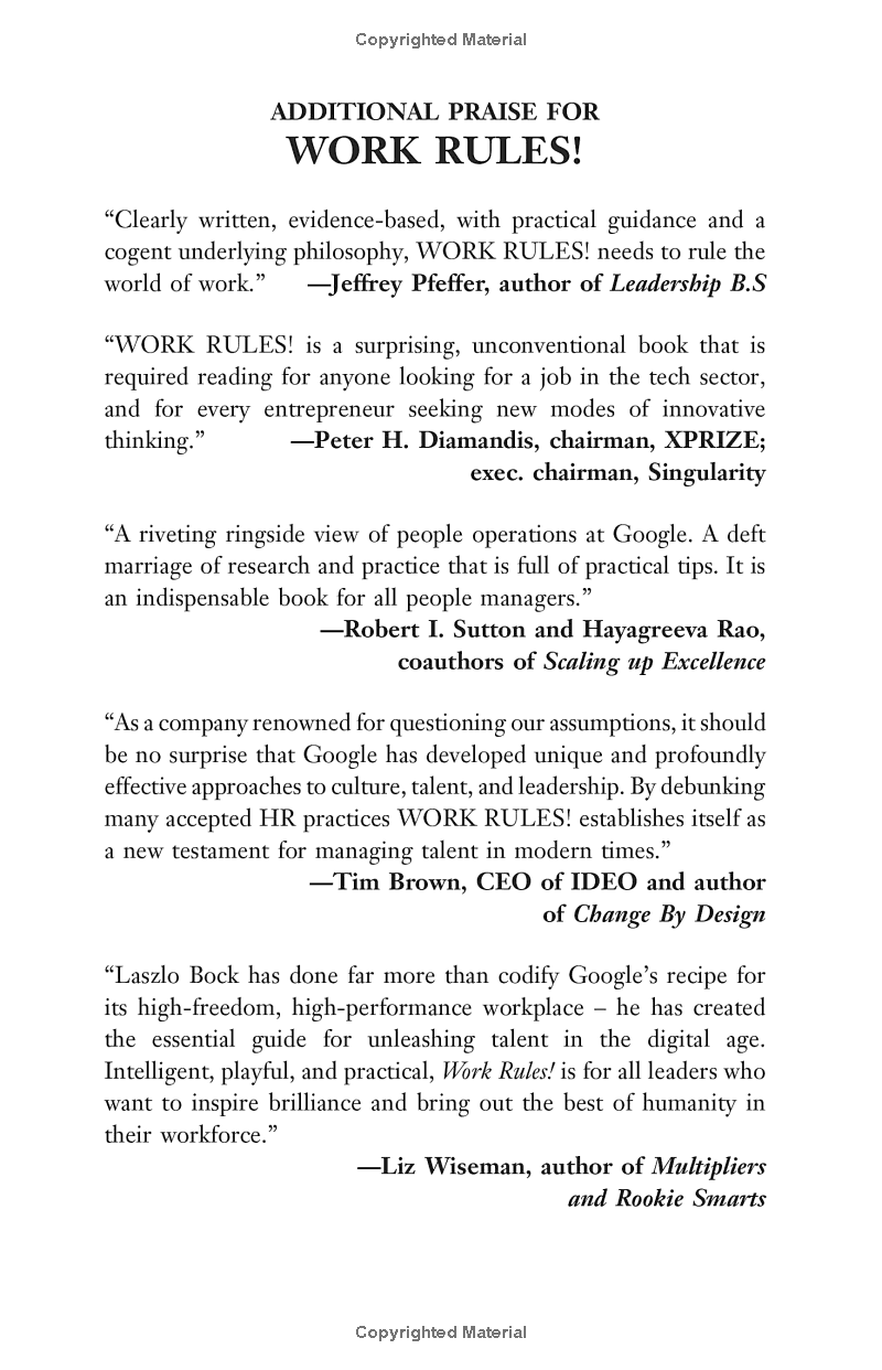 work rules: insights from inside google - Ảnh 4