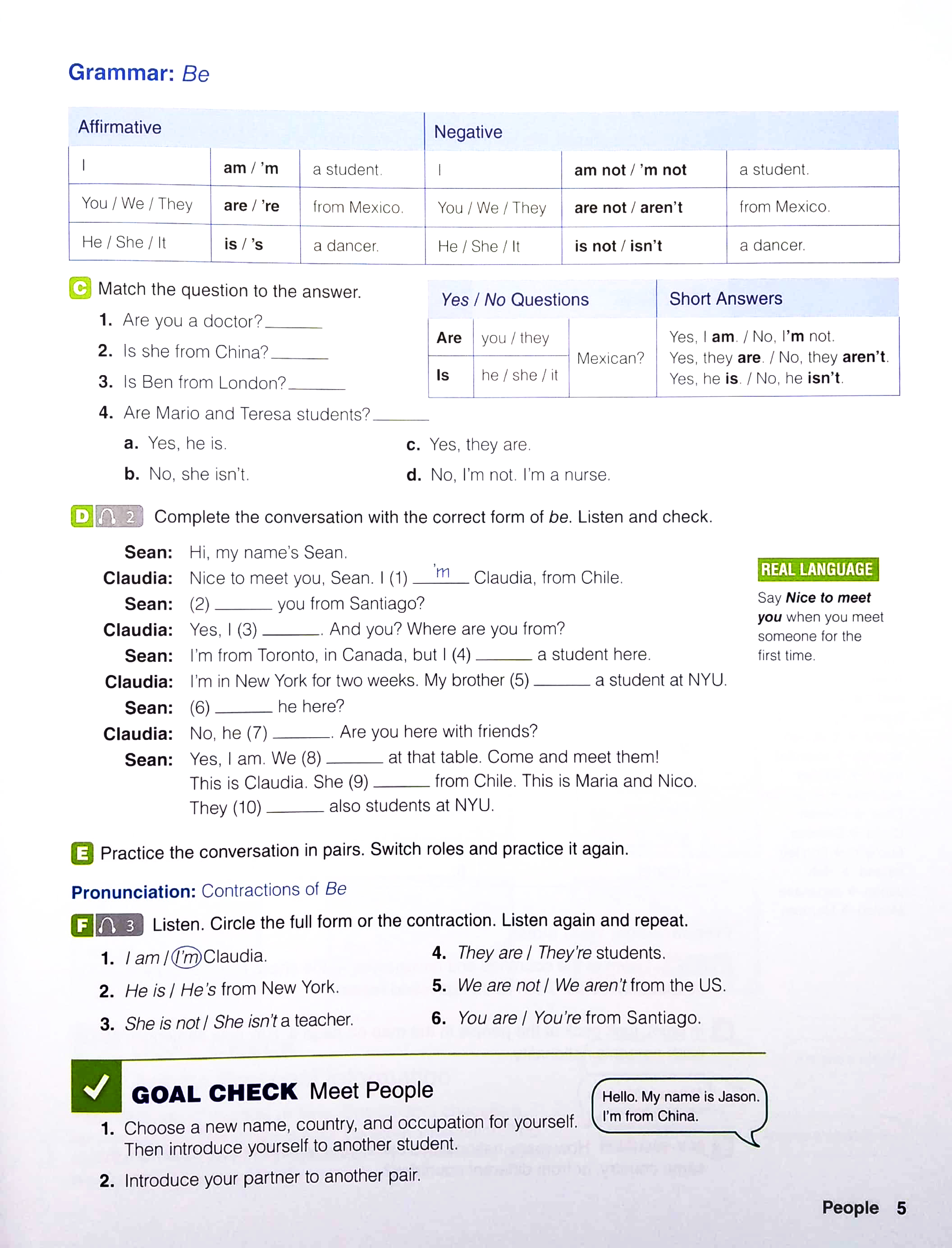 world english 1 student book with my world english online 3rd edition - Ảnh 5
