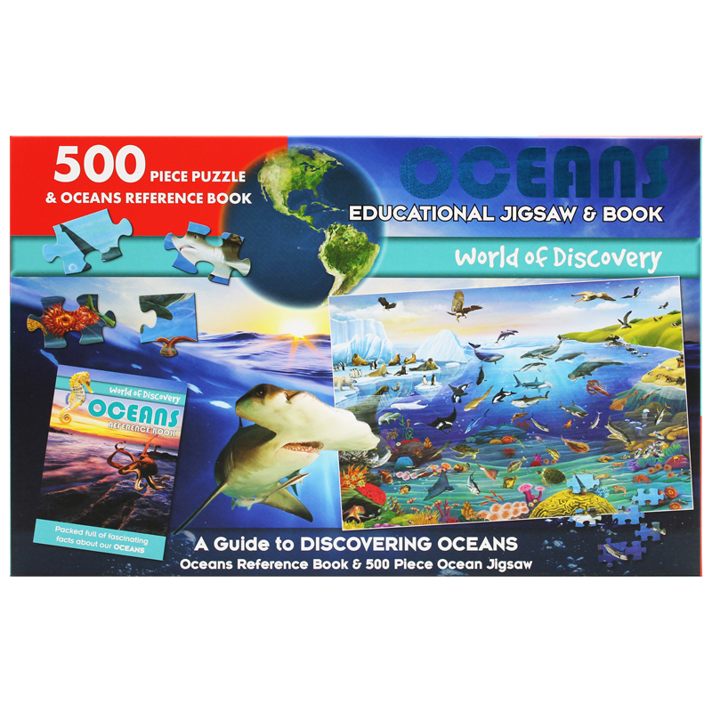 world of discovery - educational jigsaw & book: oceans - Ảnh 6