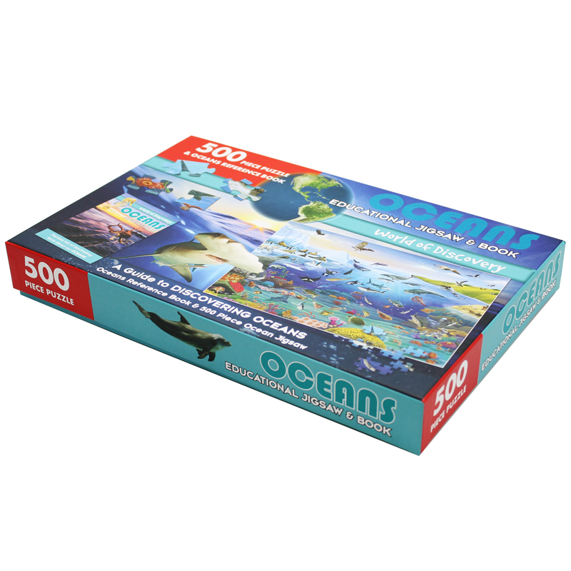 world of discovery - educational jigsaw & book: oceans - Ảnh 8