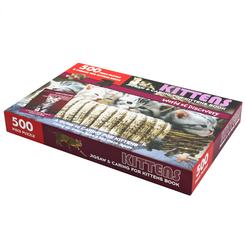 world of discovery - jigsaw & caring for kittens book: kittens - Ảnh 3