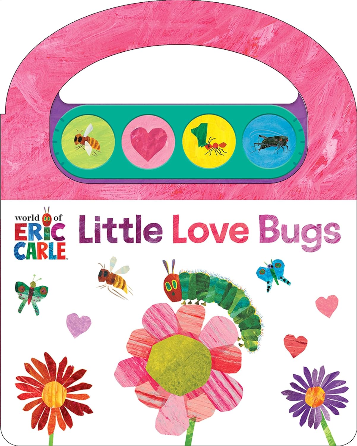 World Of Eric Carle - Little Love Bugs (Carry Along Handle Sound Book) - Ảnh 2