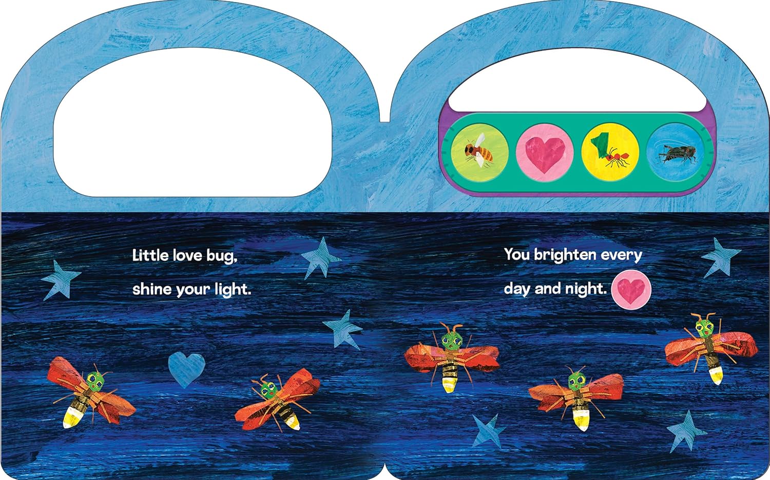 World Of Eric Carle - Little Love Bugs (Carry Along Handle Sound Book) - Ảnh 5