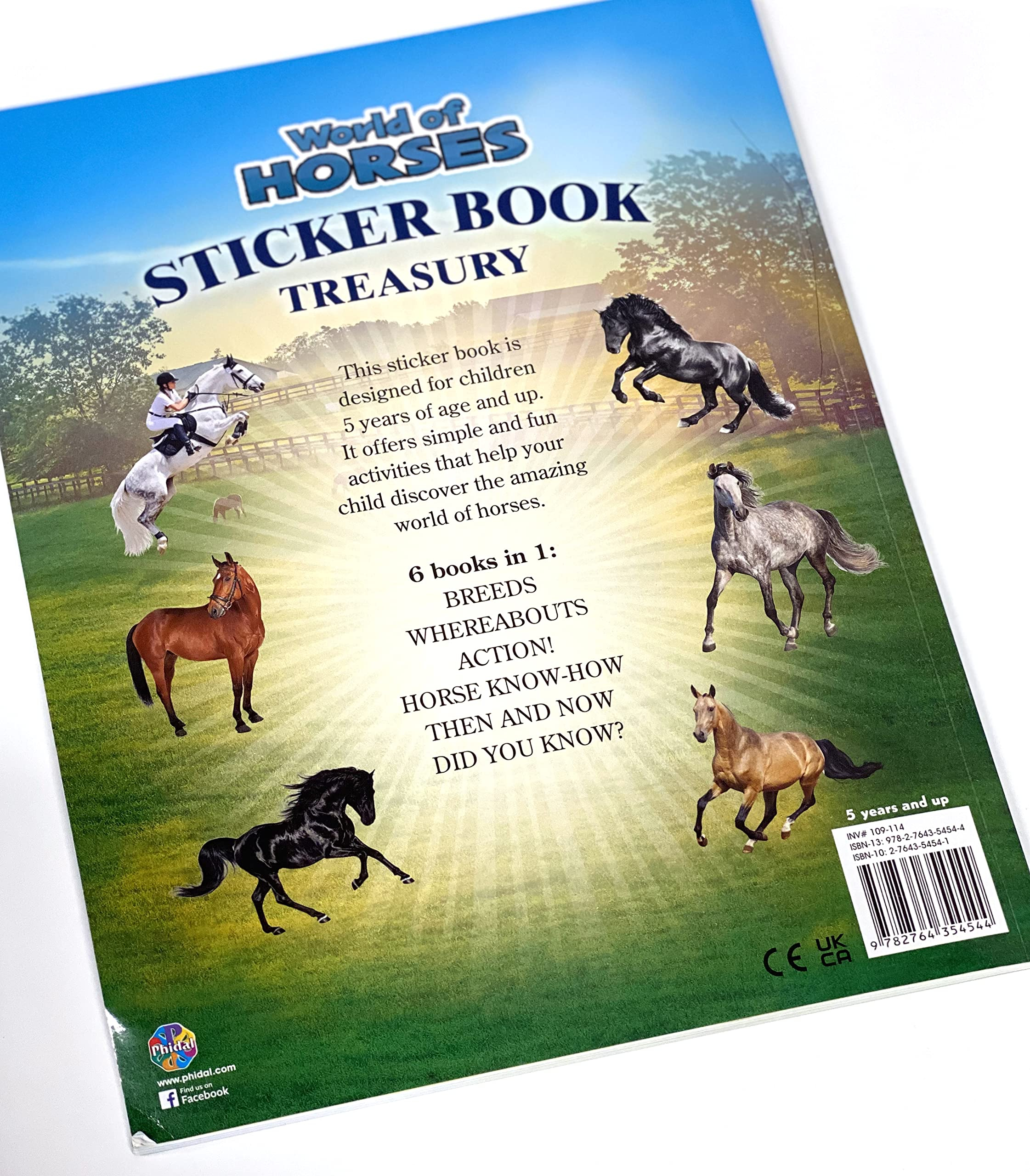 world of horses sticker book treasury - Ảnh 6