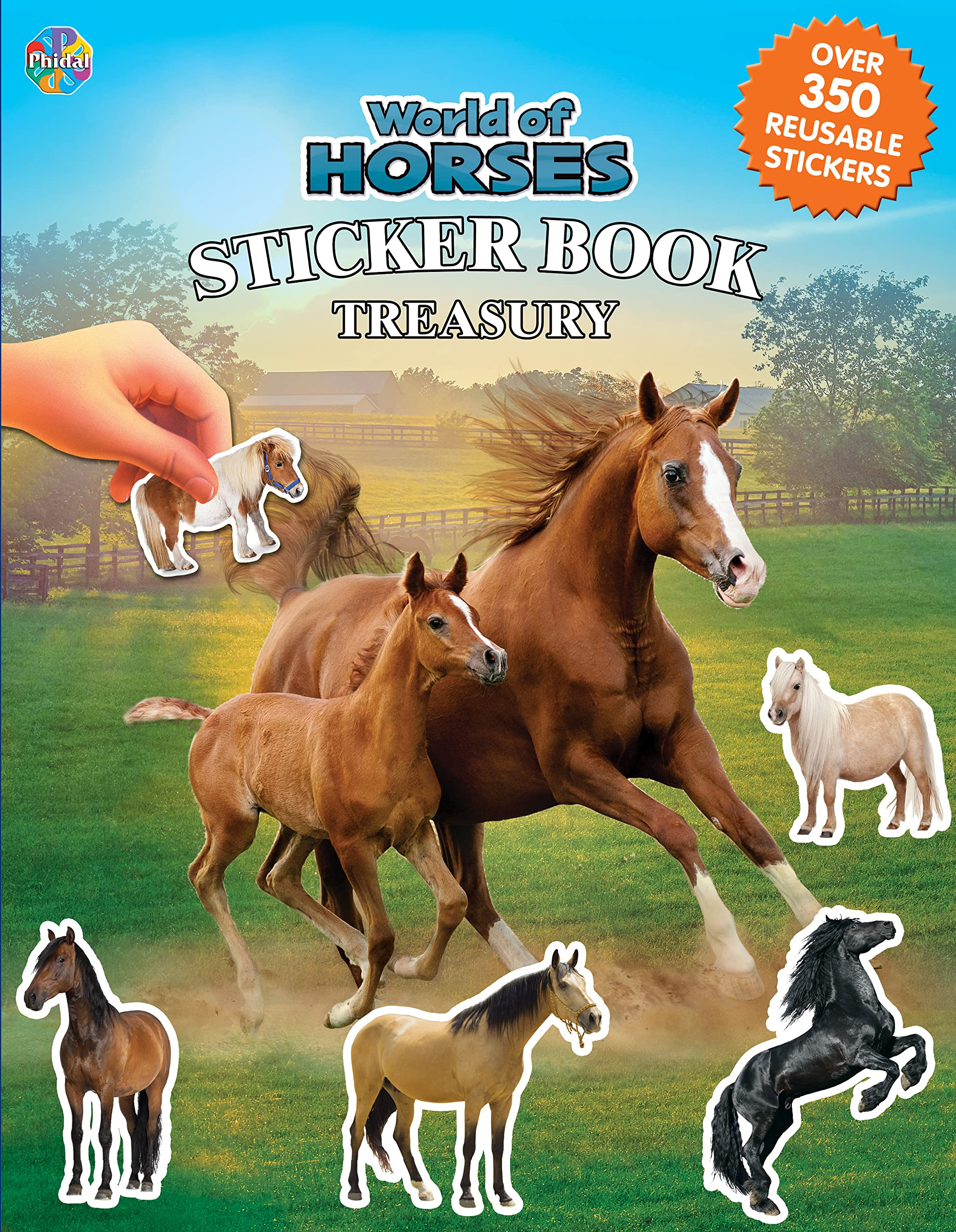 world of horses sticker book treasury - Ảnh 7