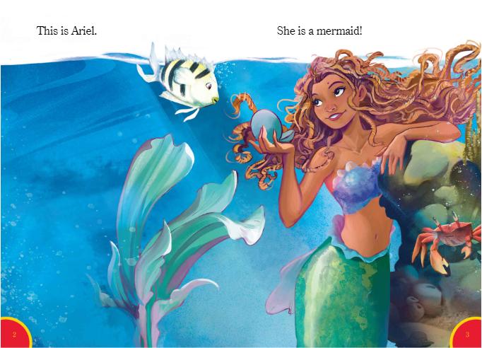 world of reading level 2: the little mermaid: this is ariel - Ảnh 4