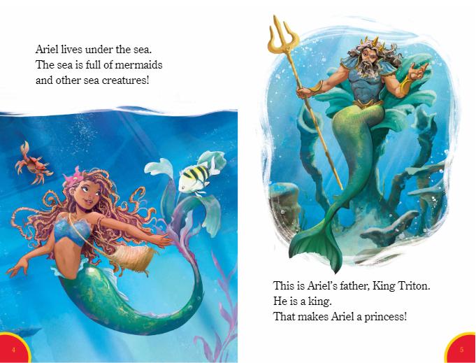 world of reading level 2: the little mermaid: this is ariel - Ảnh 5