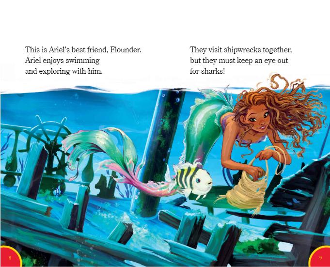 world of reading level 2: the little mermaid: this is ariel - Ảnh 7