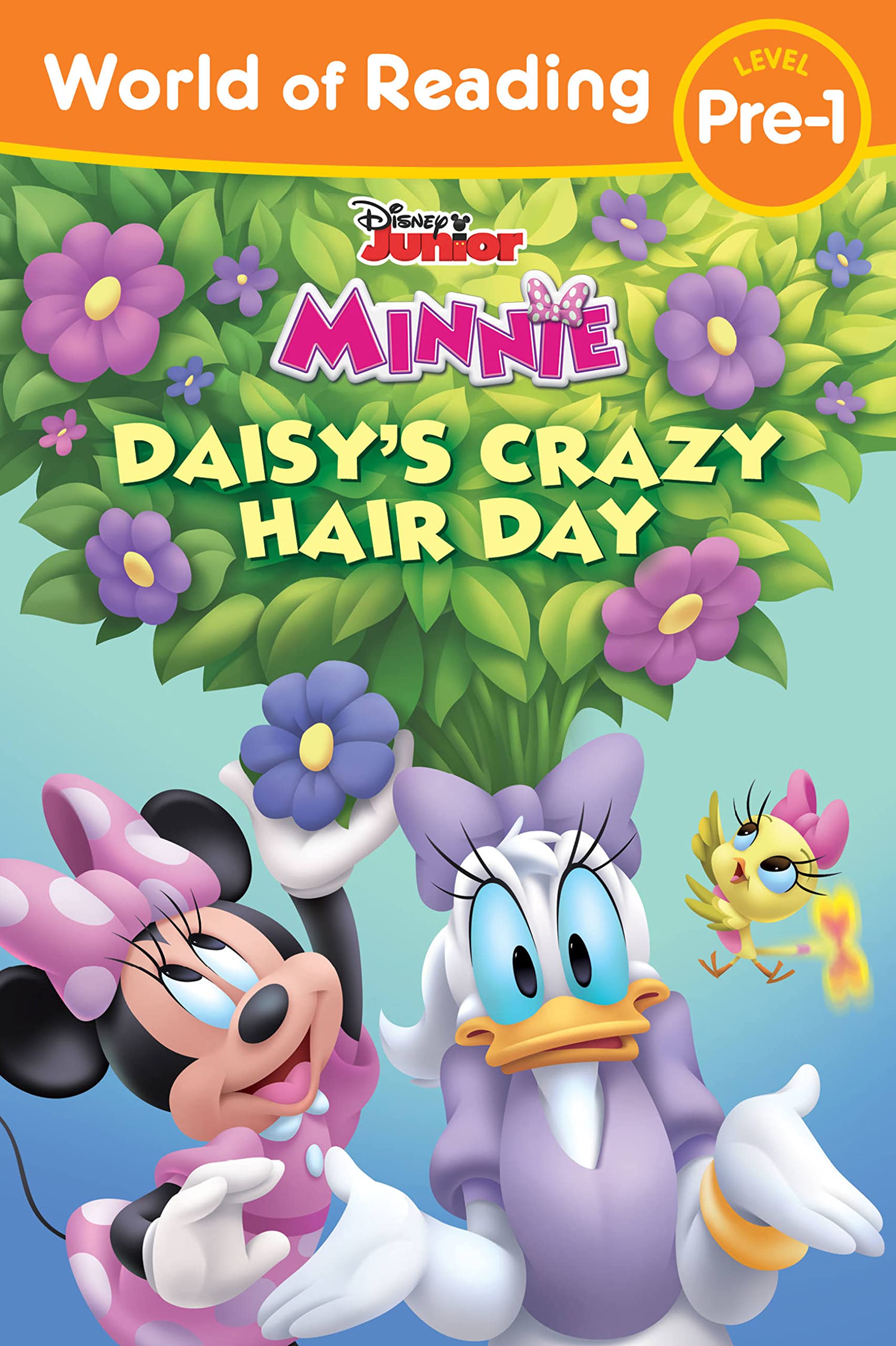 world of reading level pre-1: minnie's bowtoons: daisy's crazy hair day - Ảnh 2
