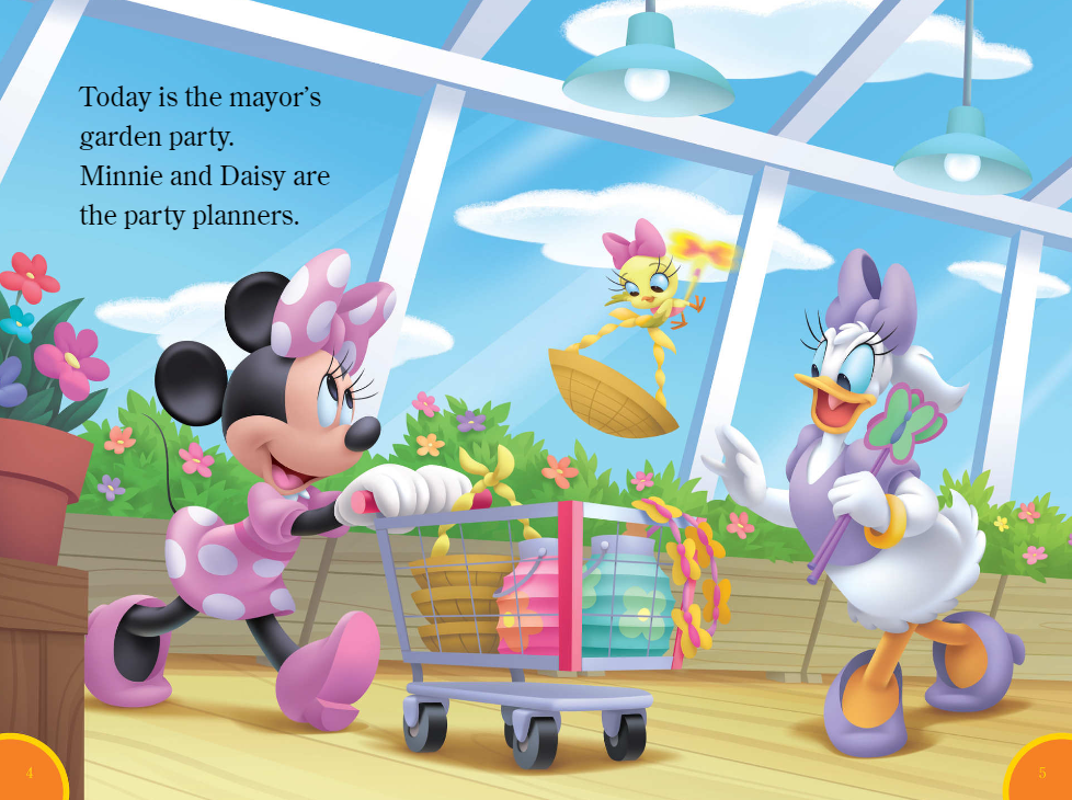 world of reading level pre-1: minnie's bowtoons: daisy's crazy hair day - Ảnh 4