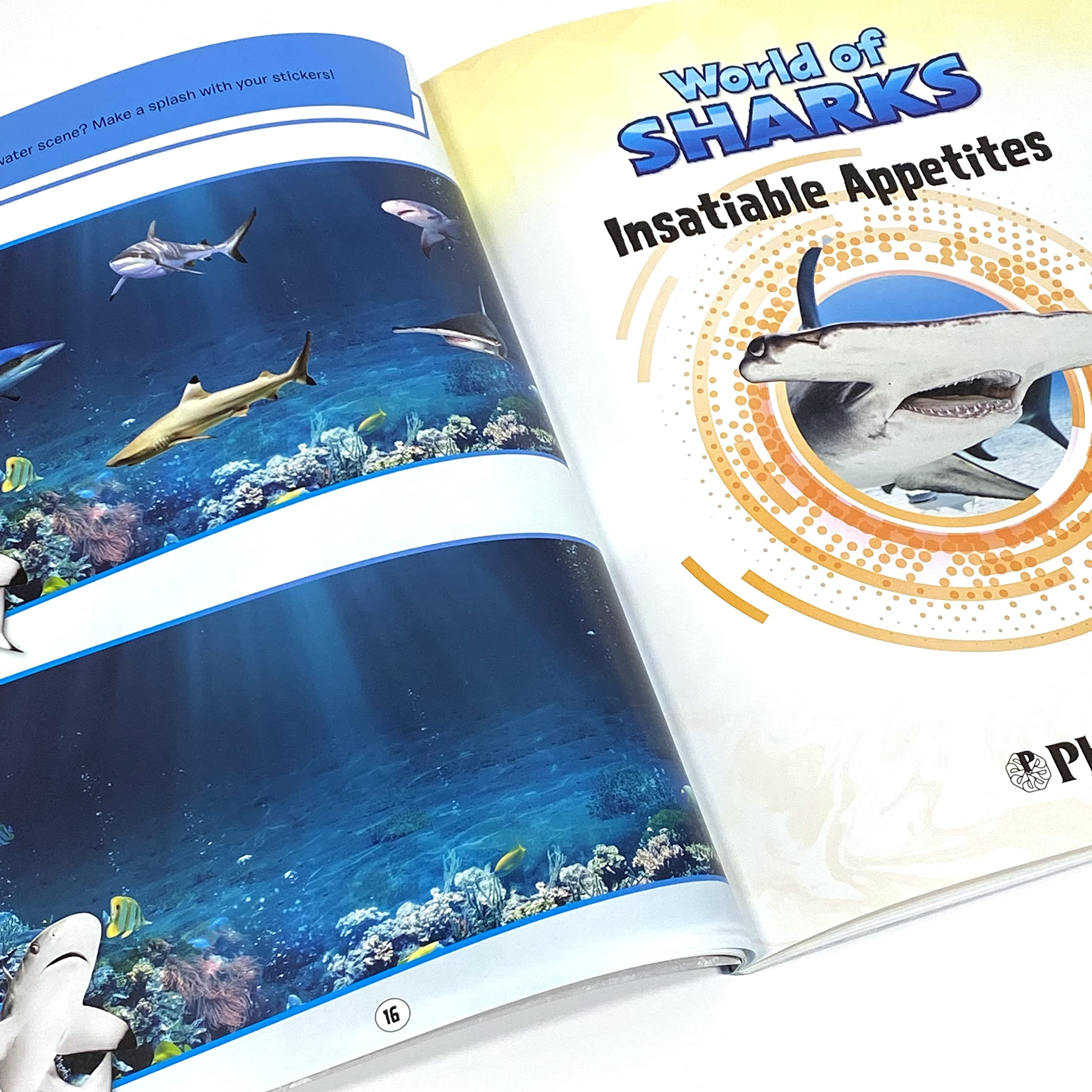 world of sharks sticker book treasury - Ảnh 3
