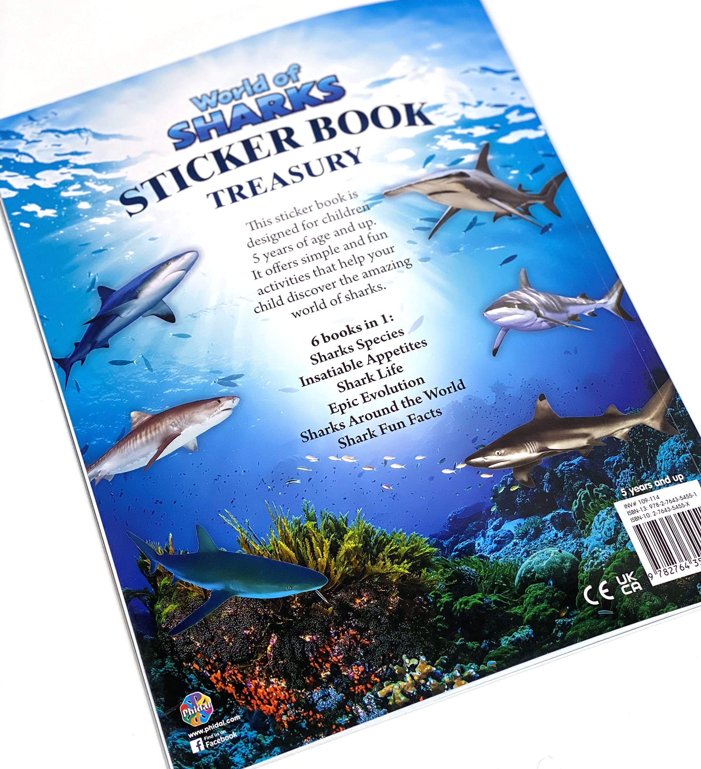 world of sharks sticker book treasury - Ảnh 6