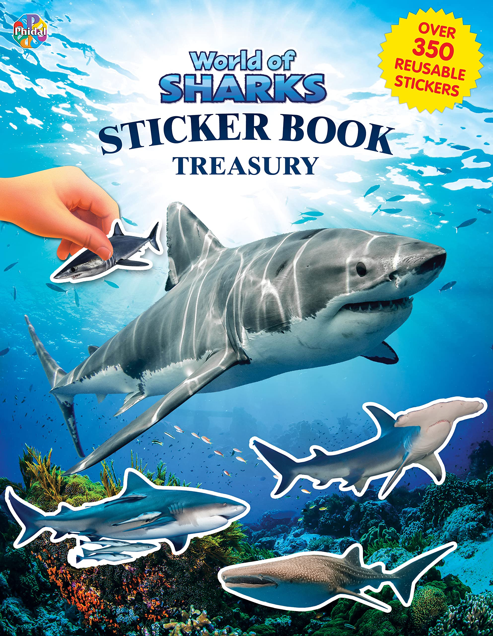 world of sharks sticker book treasury - Ảnh 7