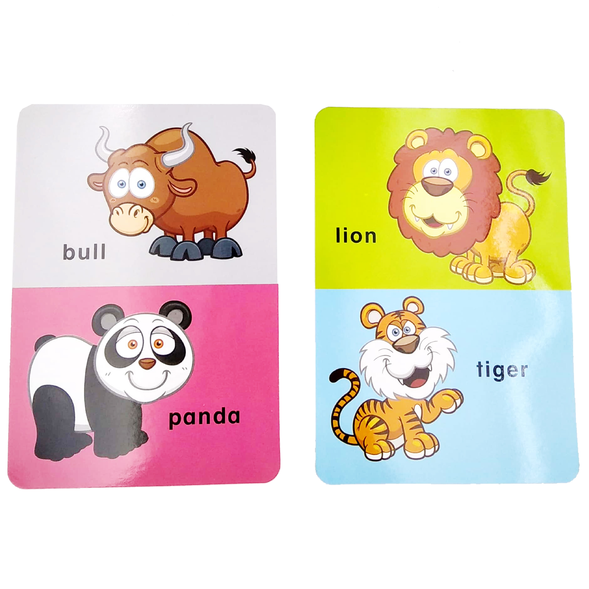 write & wipe flash cards - animals - Ảnh 3