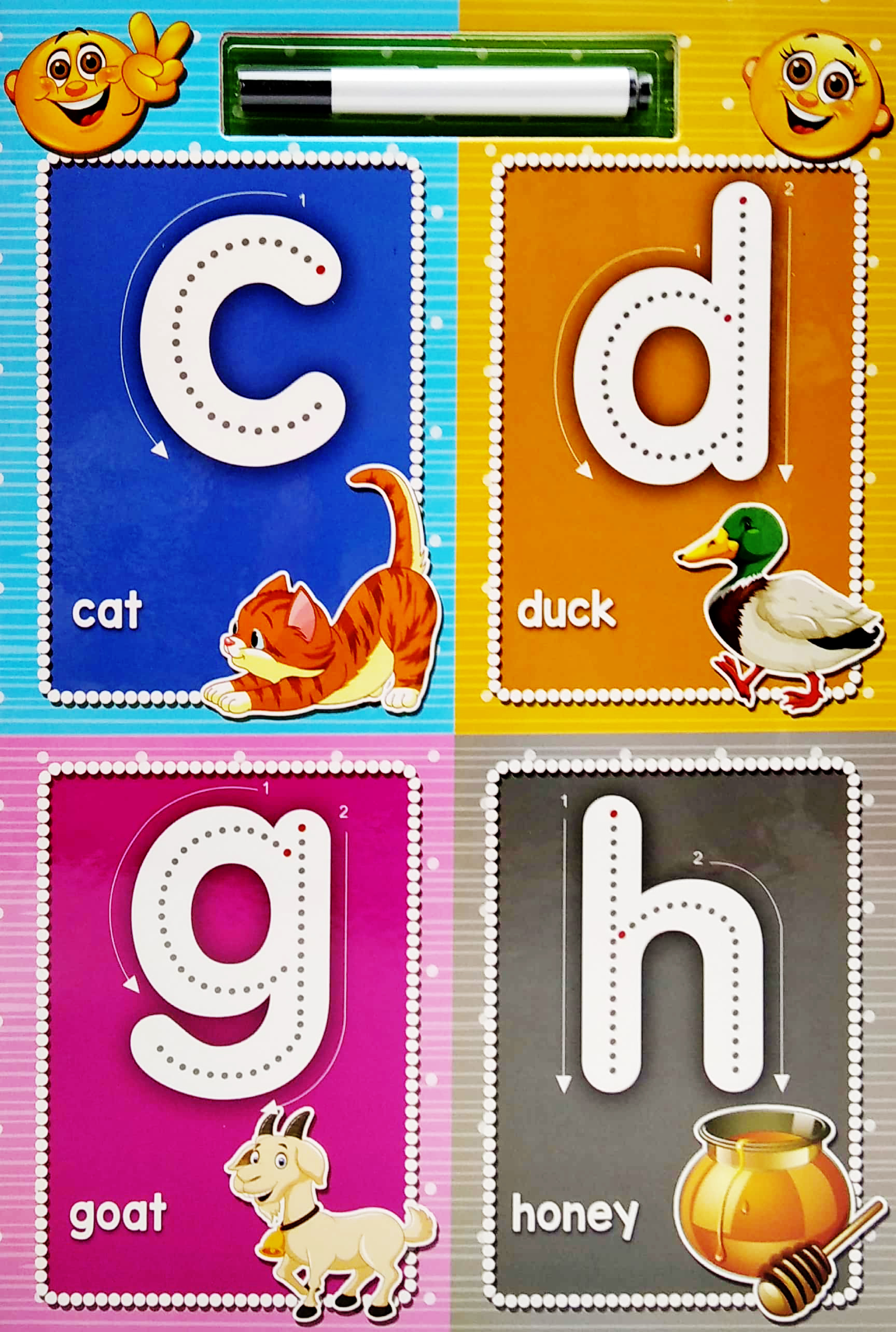 writing practices for little hands: alphabet lower case - Ảnh 4