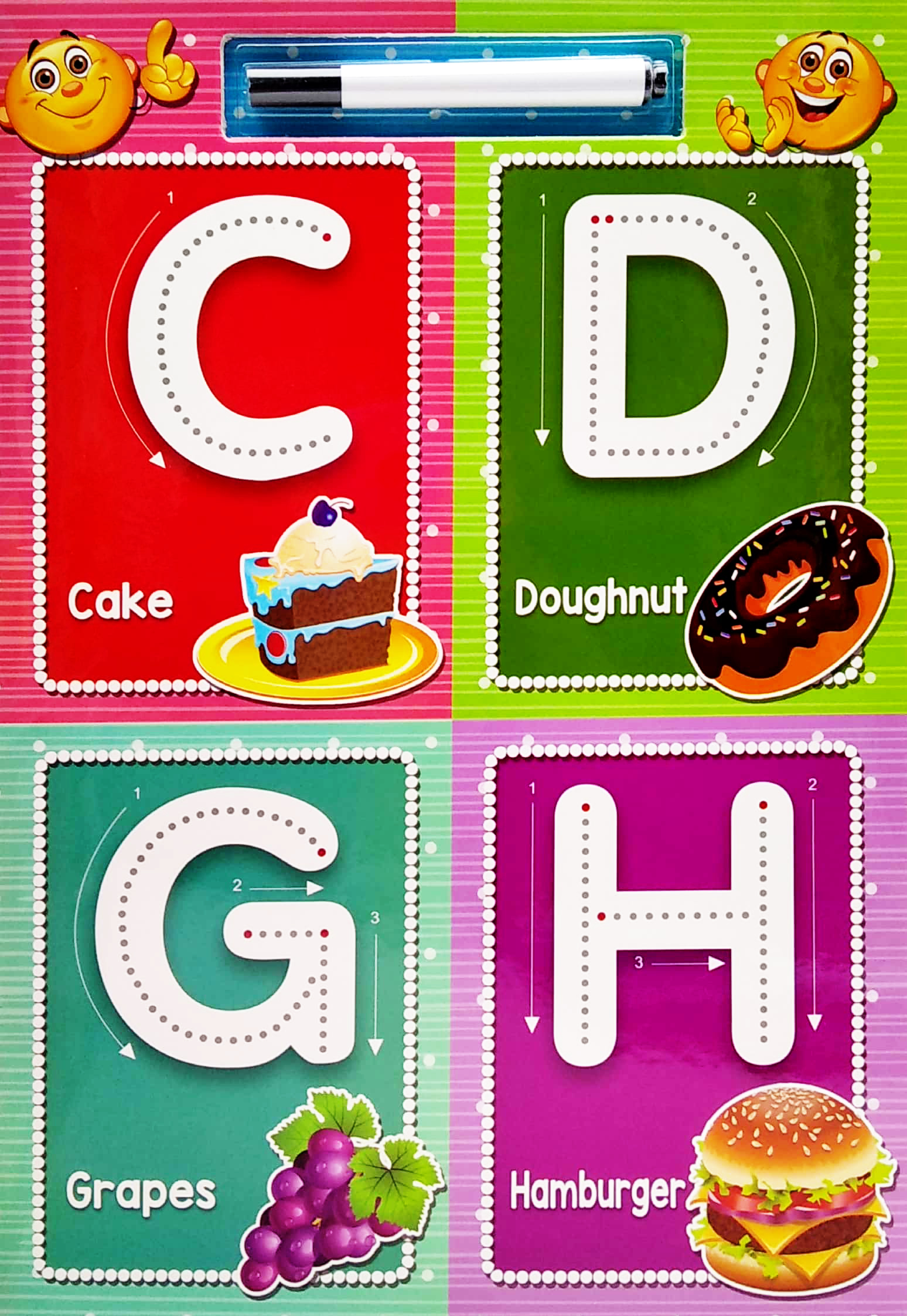 writing practices for little hands: alphabet upper case - Ảnh 4