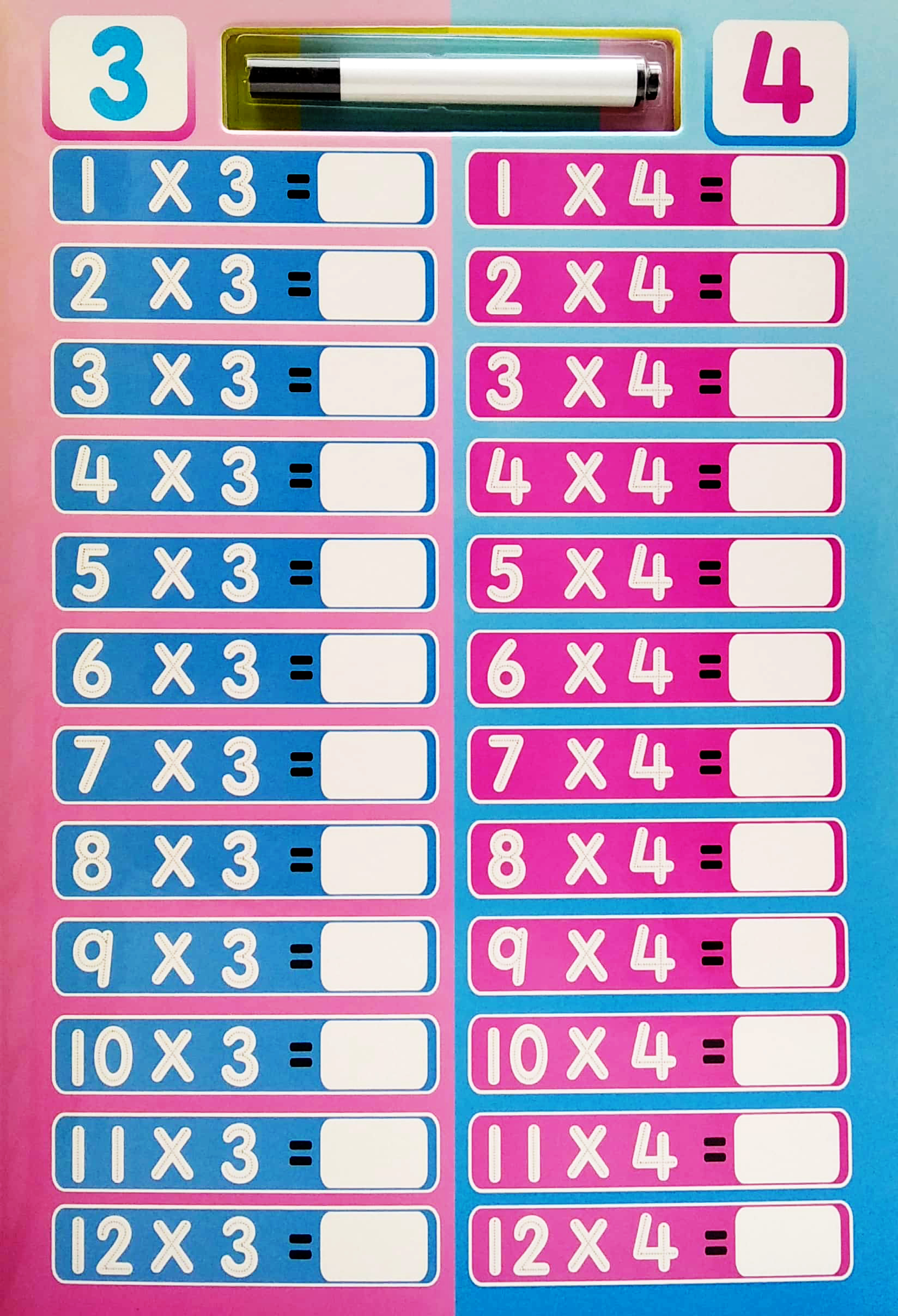writing practices for little hands: times tables - Ảnh 4