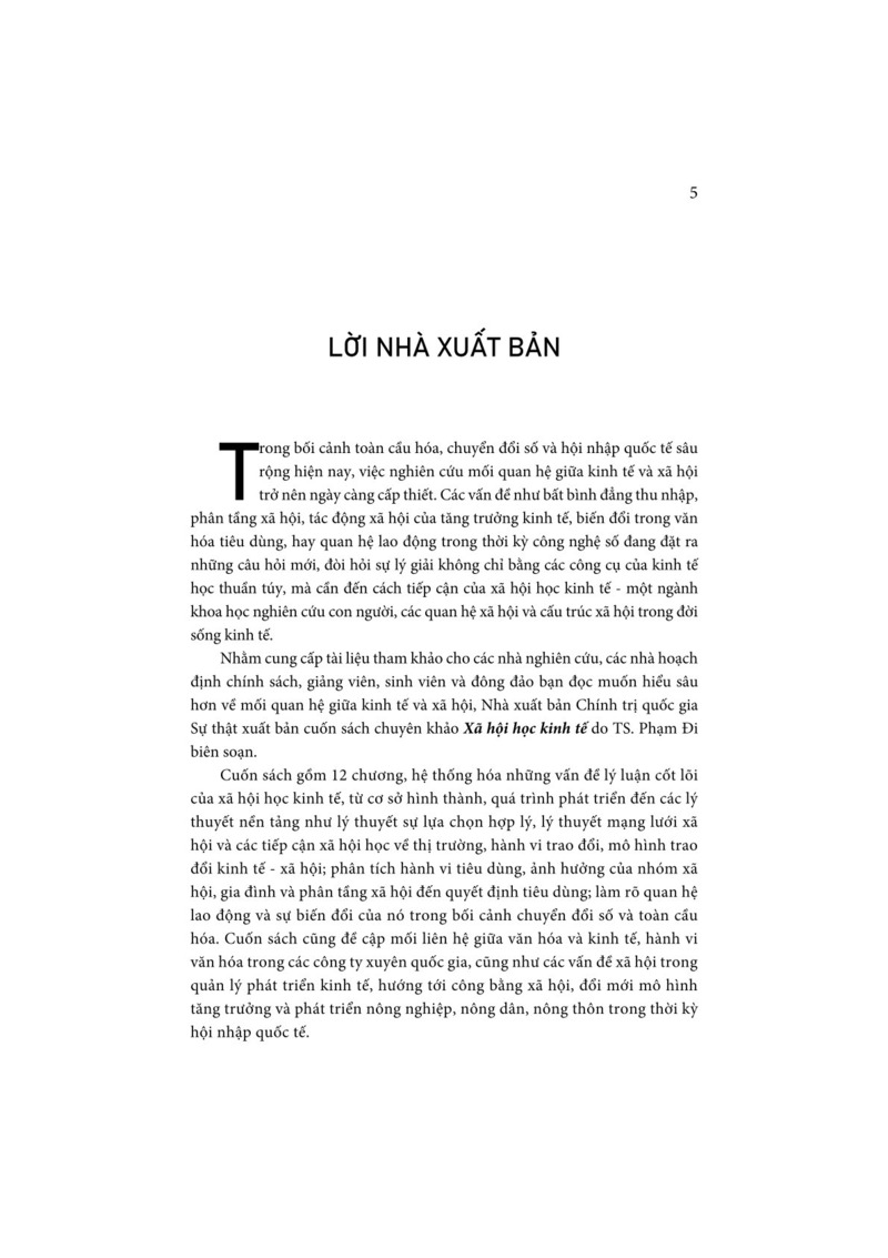 Xã Hội Học Kinh Tế - Ảnh 3