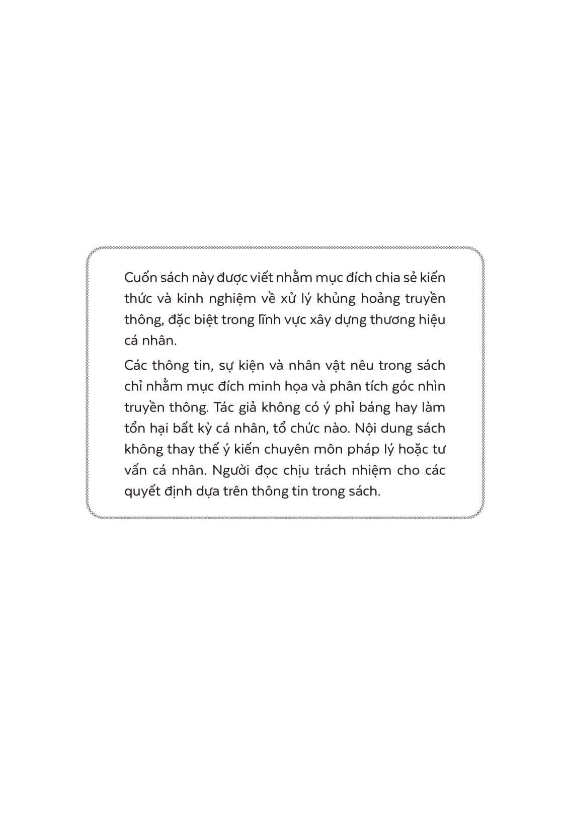 Xây 1 Đời Sập 1 Đêm - Dự Phòng Và Ứng Phó Khủng Hoảng Truyền Thông Khi Xây Thương Hiệu Cá Nhân - Ảnh 4
