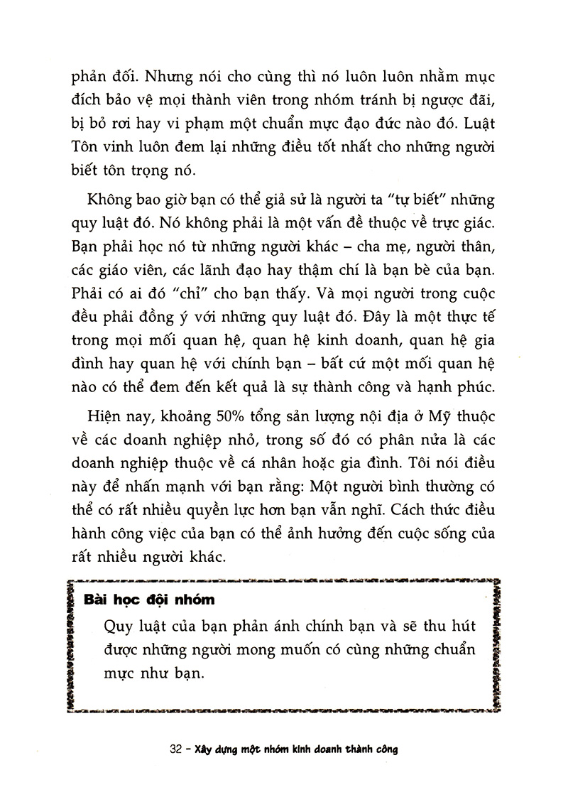 xây dựng một nhóm kinh doanh thành công (tái bản 2022) - Ảnh 10