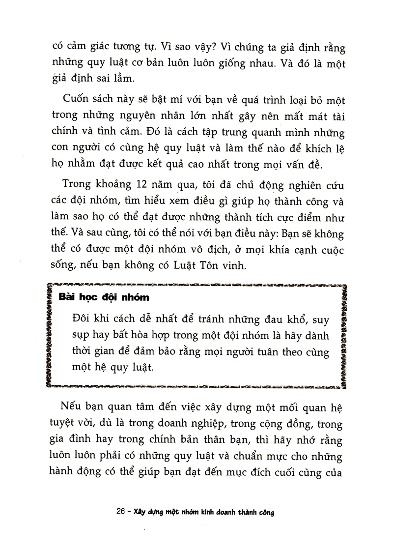 xây dựng một nhóm kinh doanh thành công (tái bản 2022) - Ảnh 4