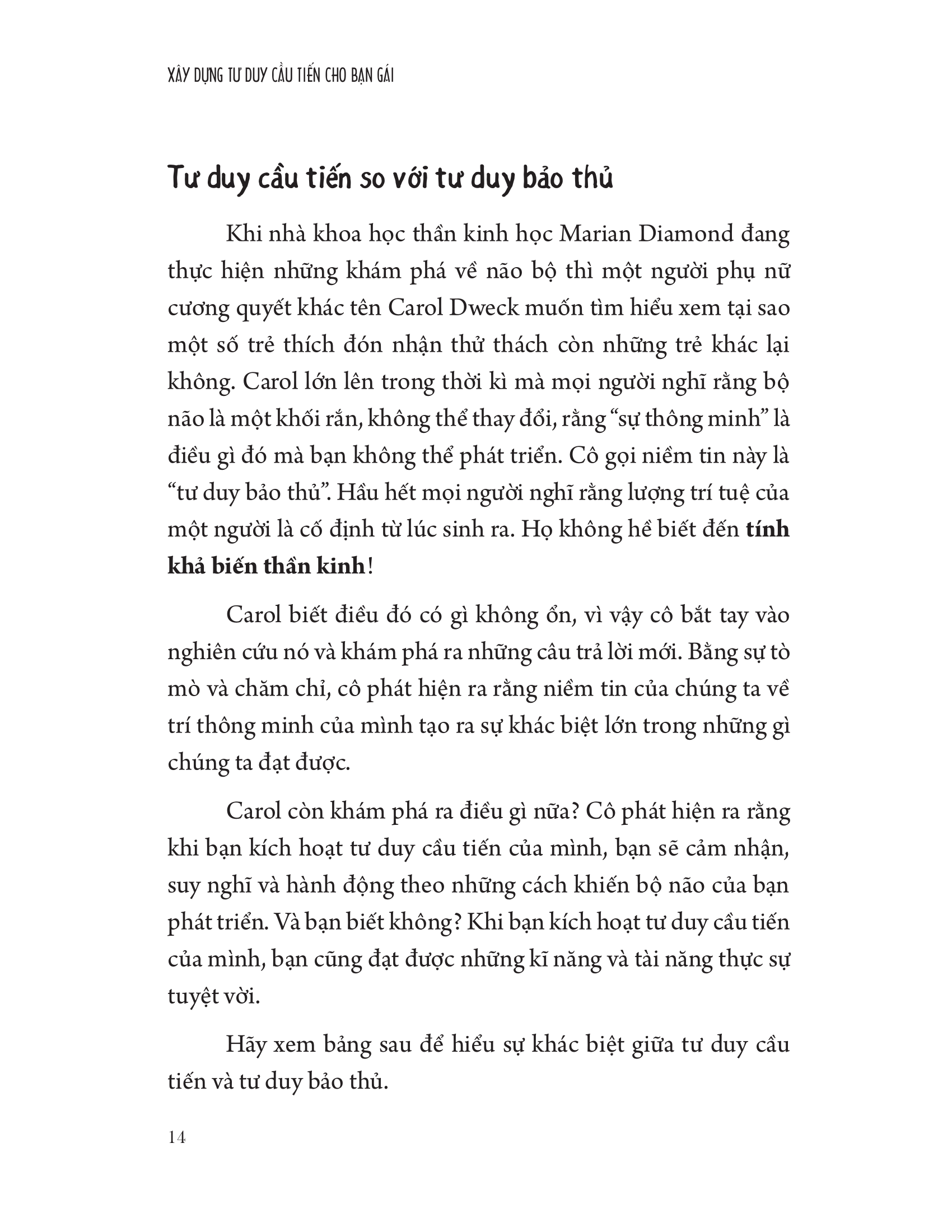 xây dựng tư duy cầu tiến cho bạn gái - Ảnh 15