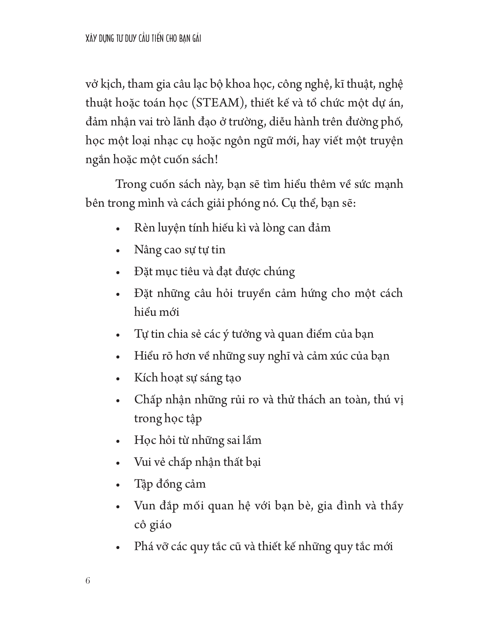 xây dựng tư duy cầu tiến cho bạn gái - Ảnh 7